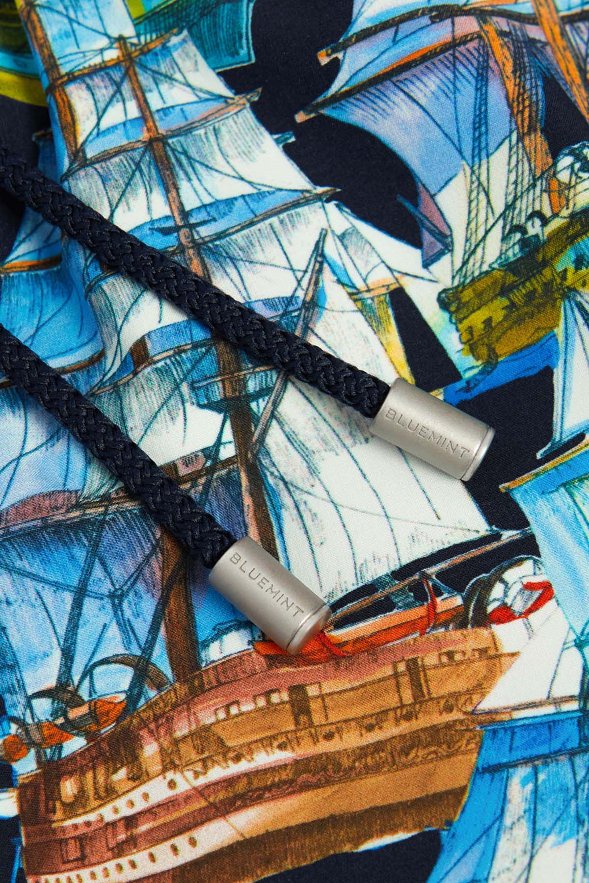 Bluemint Arthus Stretch Navy Bay Şort Mayo