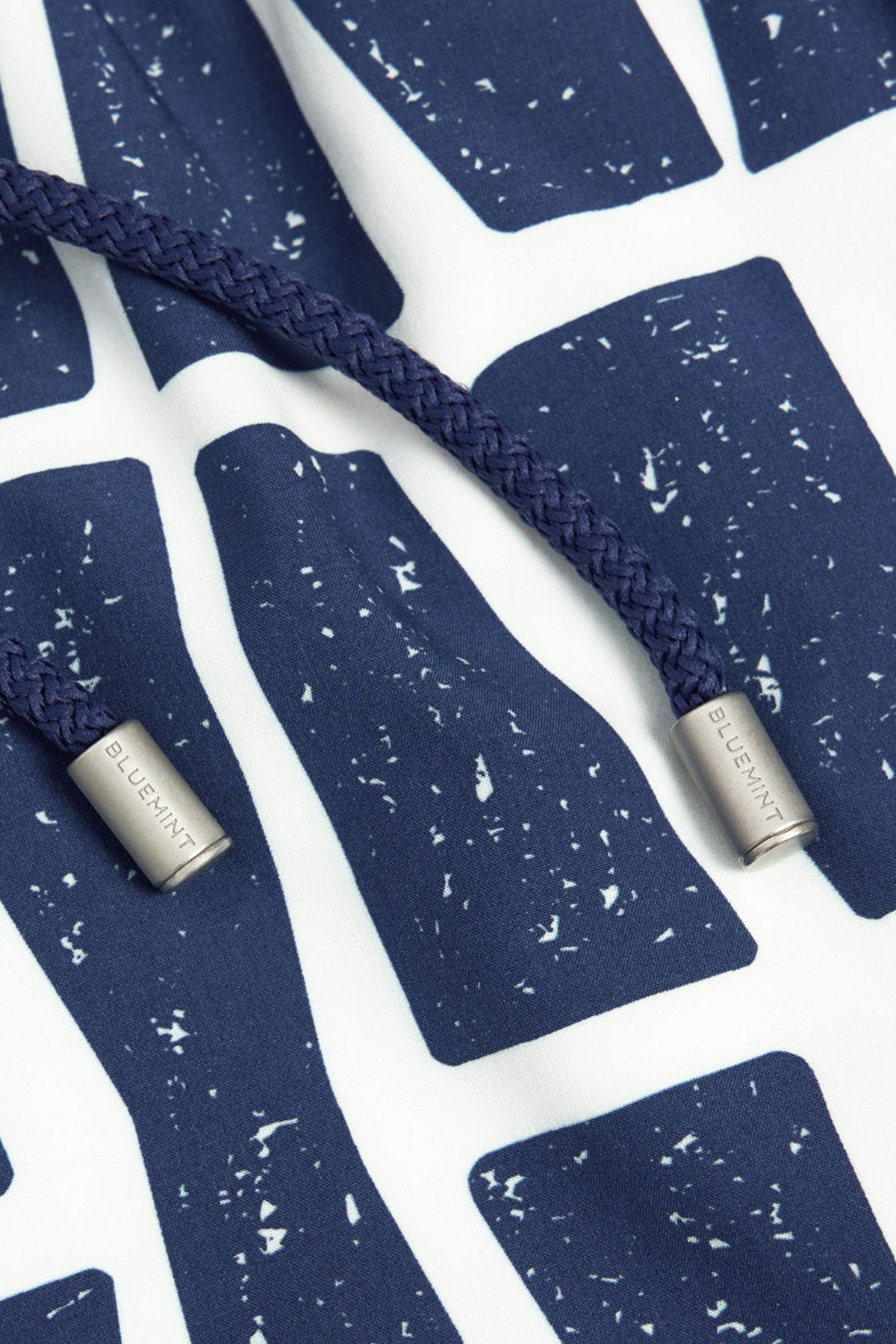 Bluemint Arthus Stretch Navy Bricks Şort Mayo