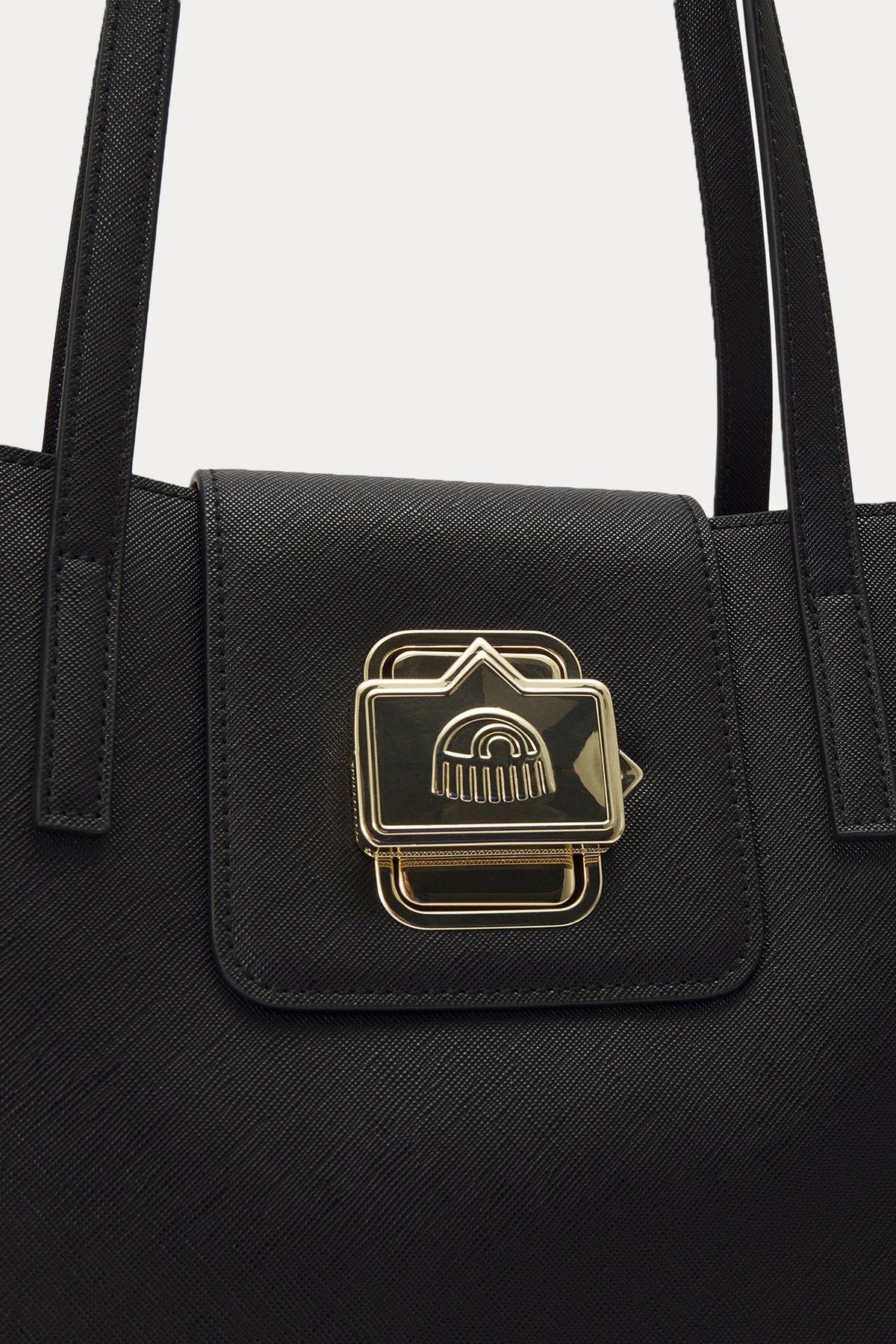 Chiara Ferragni Logolu Shopping Bag Çanta