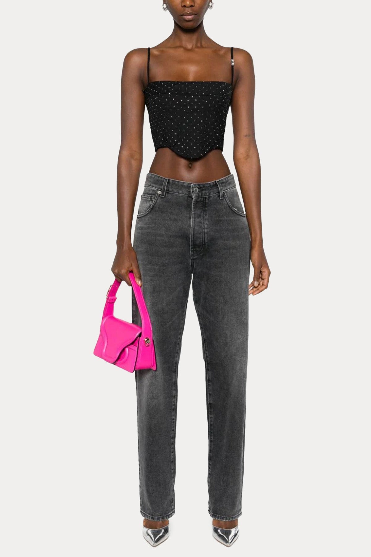 Chiara Ferragni Troklu Crop Bluz