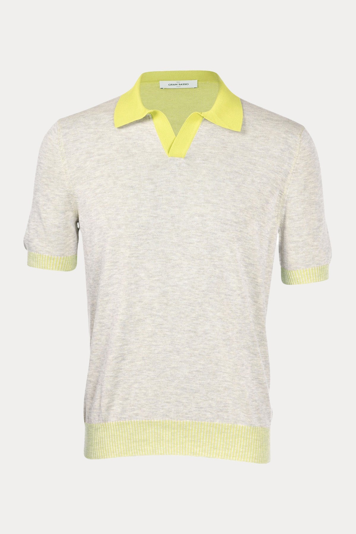 Gran Sasso Polo Yaka T-shirt-T-shirt-Libas