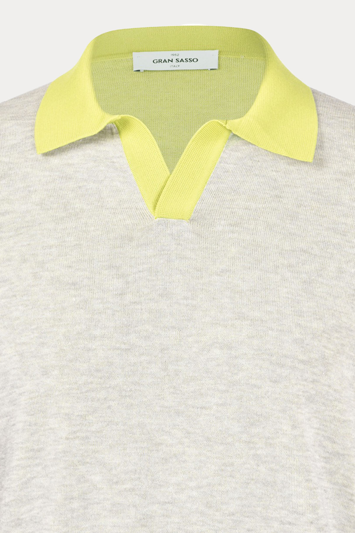 Gran Sasso Polo Yaka T-shirt-T-shirt-Libas