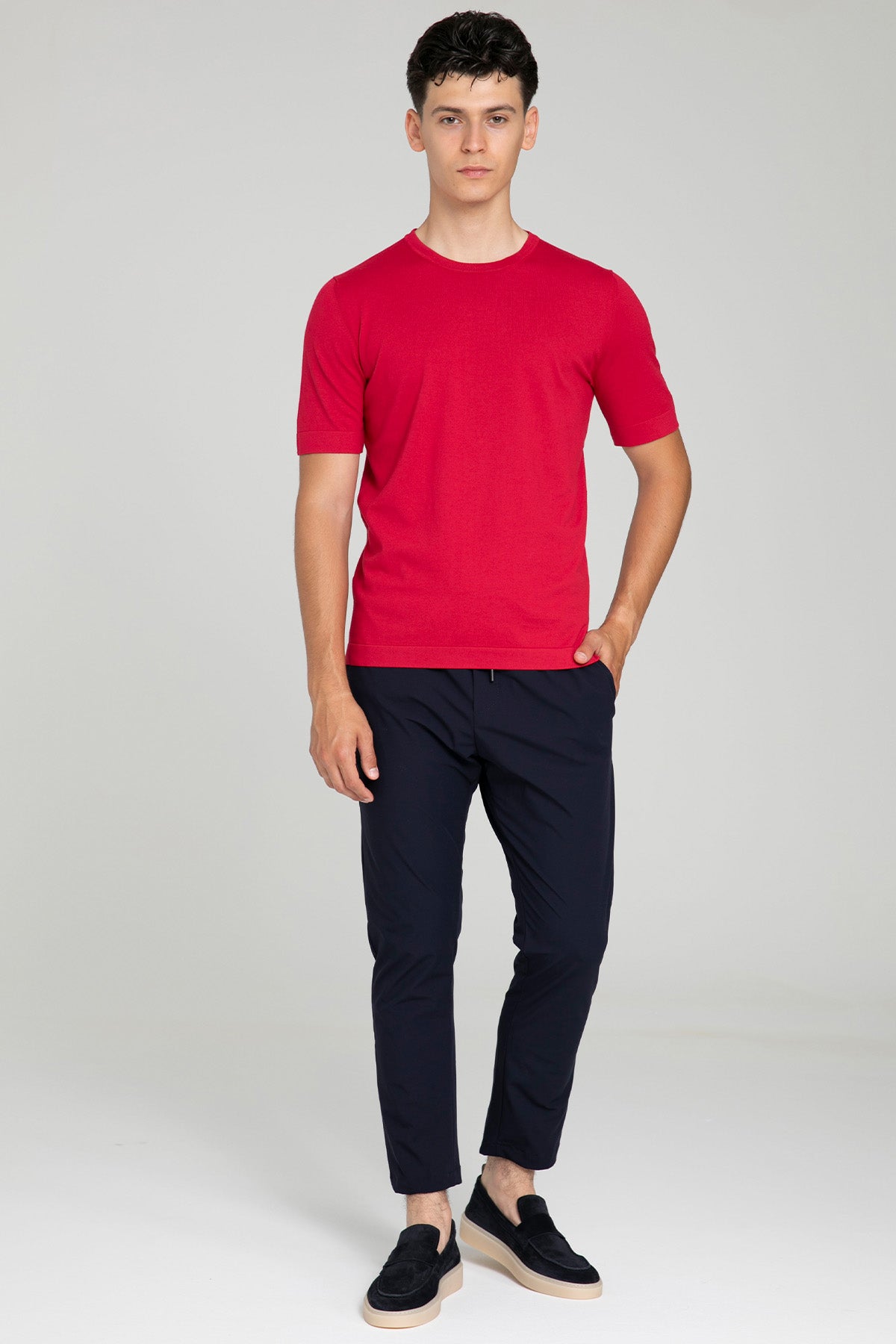 Dondup Beli Lastikli Streç Jogger Pantolon