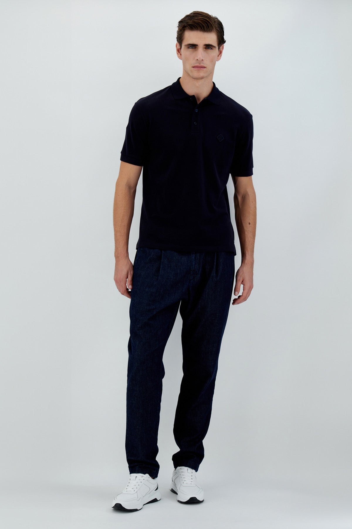 Herno Polo Yaka Logolu T-shirt