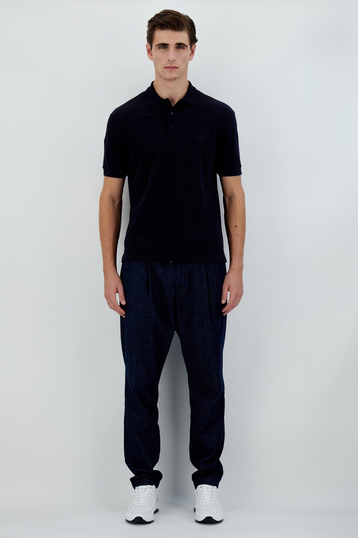 Herno Polo Yaka Logolu T-shirt