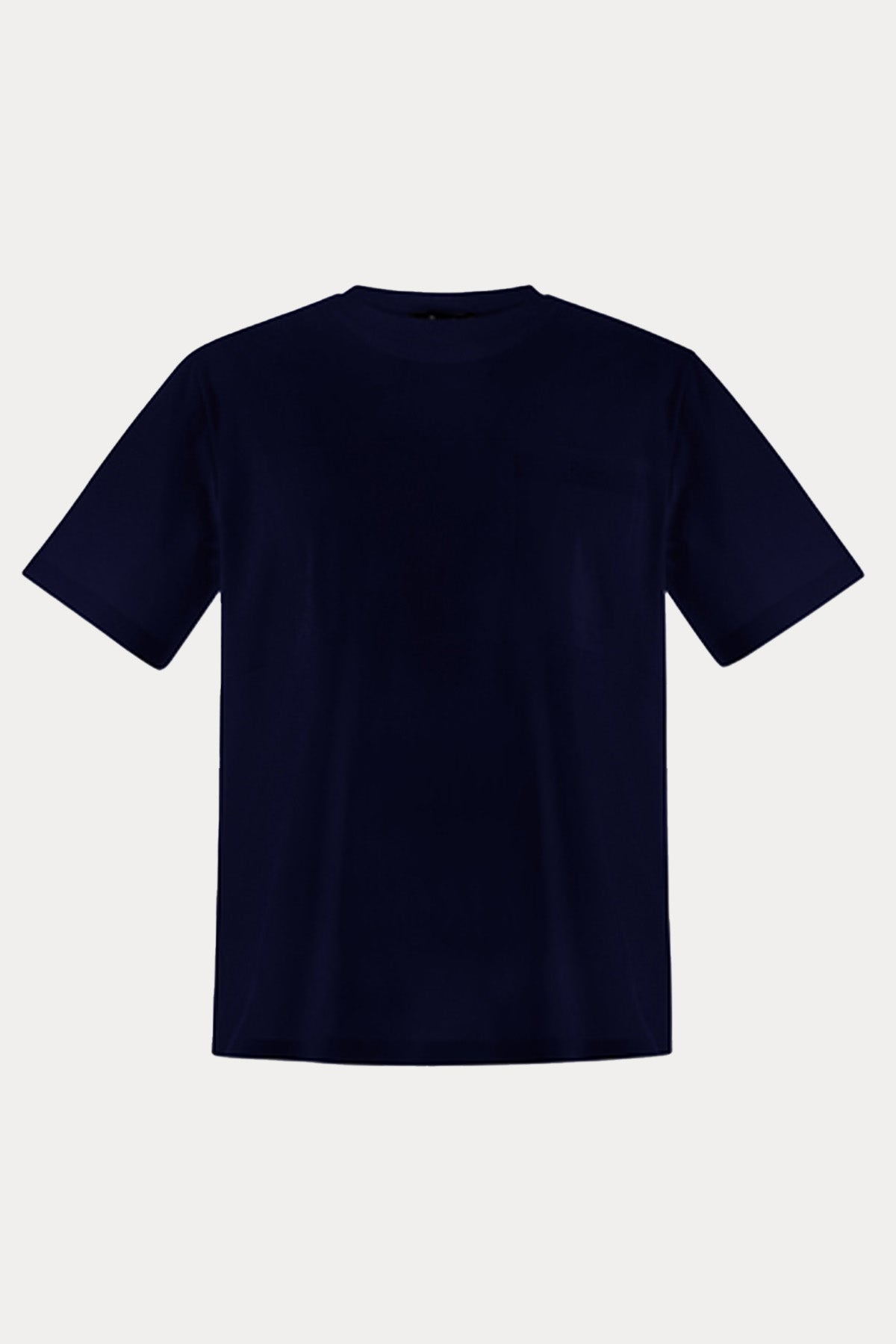 Herno Yuvarlak Yaka Cep Detaylı Logolu Streç T-shirt-T-shirt-Libas