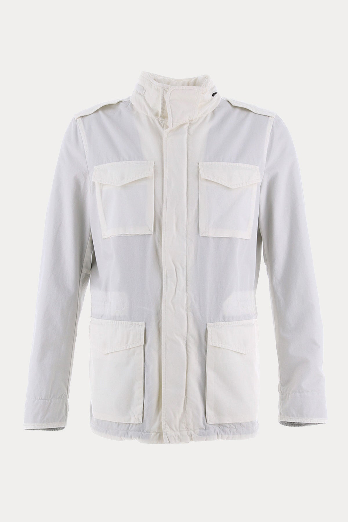 Herno Gizli Kapüşonlu Cep Detaylı Safari Mont Ceket