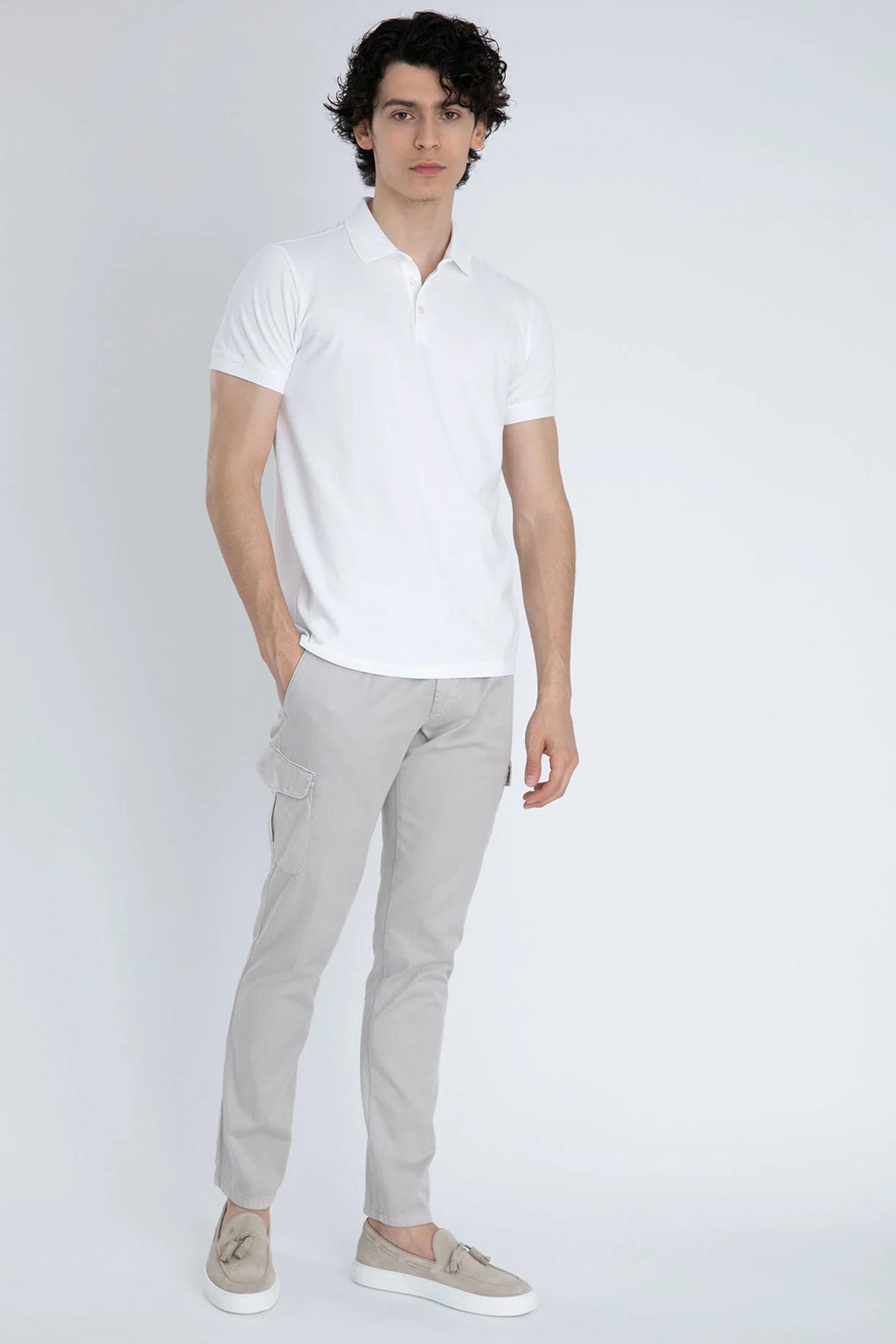 Fradi Streç Polo Yaka T-shirt