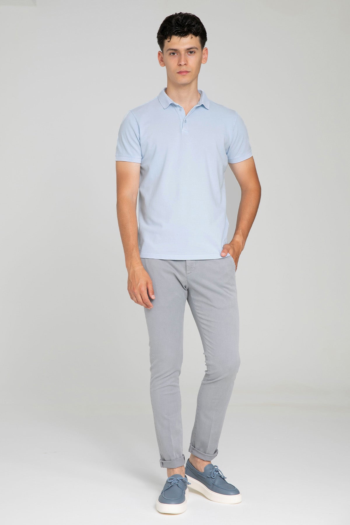 Fradi Streç Polo Yaka T-shirt