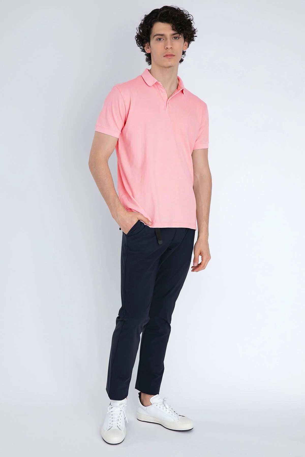 Fradi Streç Polo Yaka T-shirt