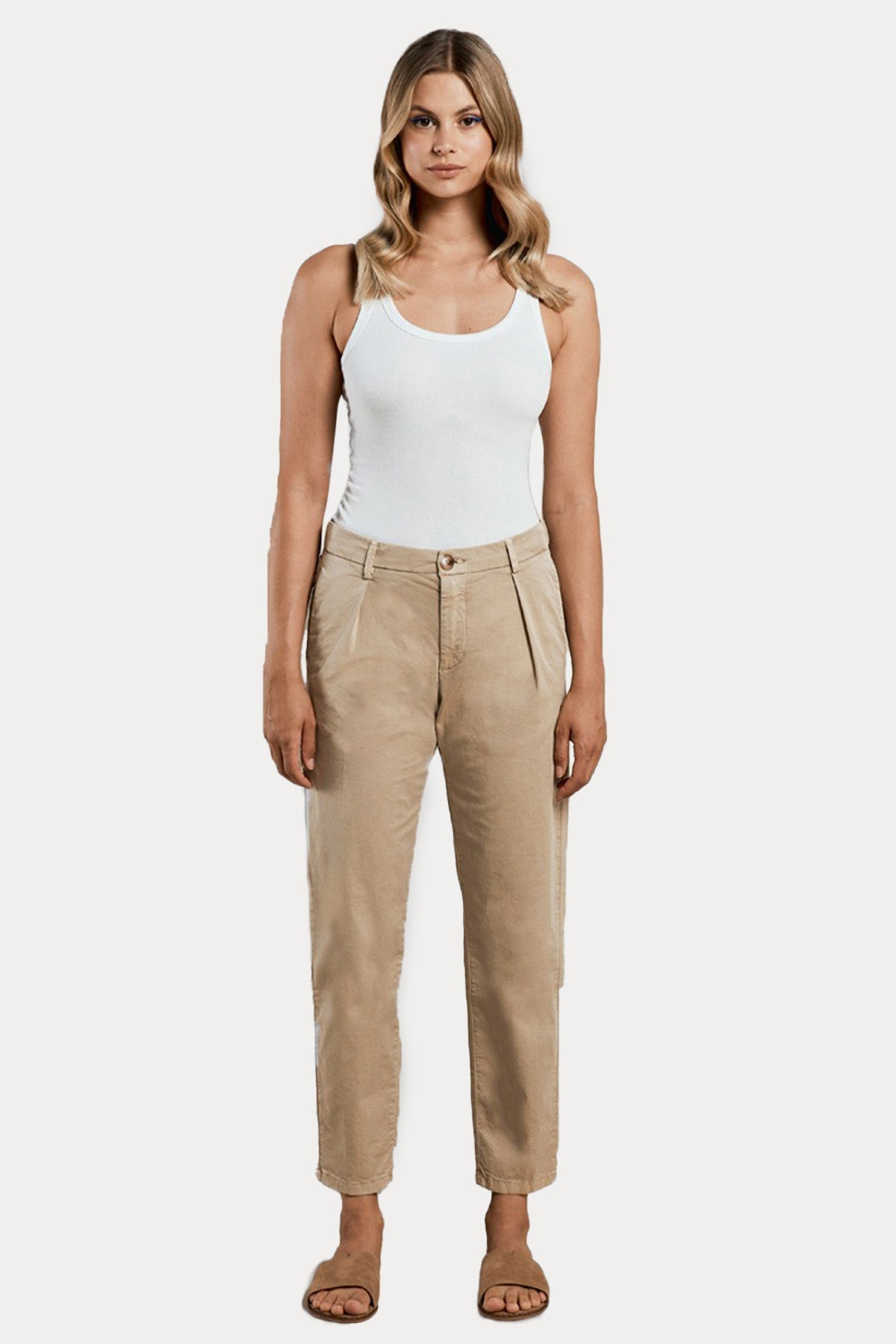 Goldgarn P4 Tapered Fit Tek Pile Yandan Cepli Pantolon