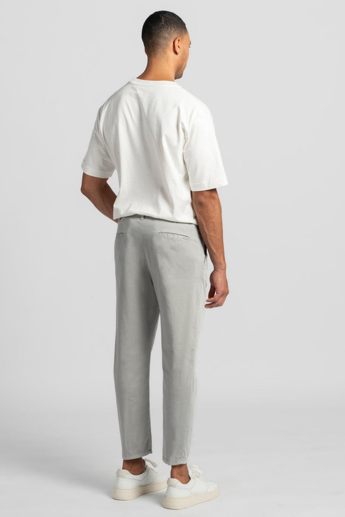 Goldgarn Hafen Cool Fit Tek Pile Beli Lastikli Yandan Cepli Pantolon-Pantolon-Libas