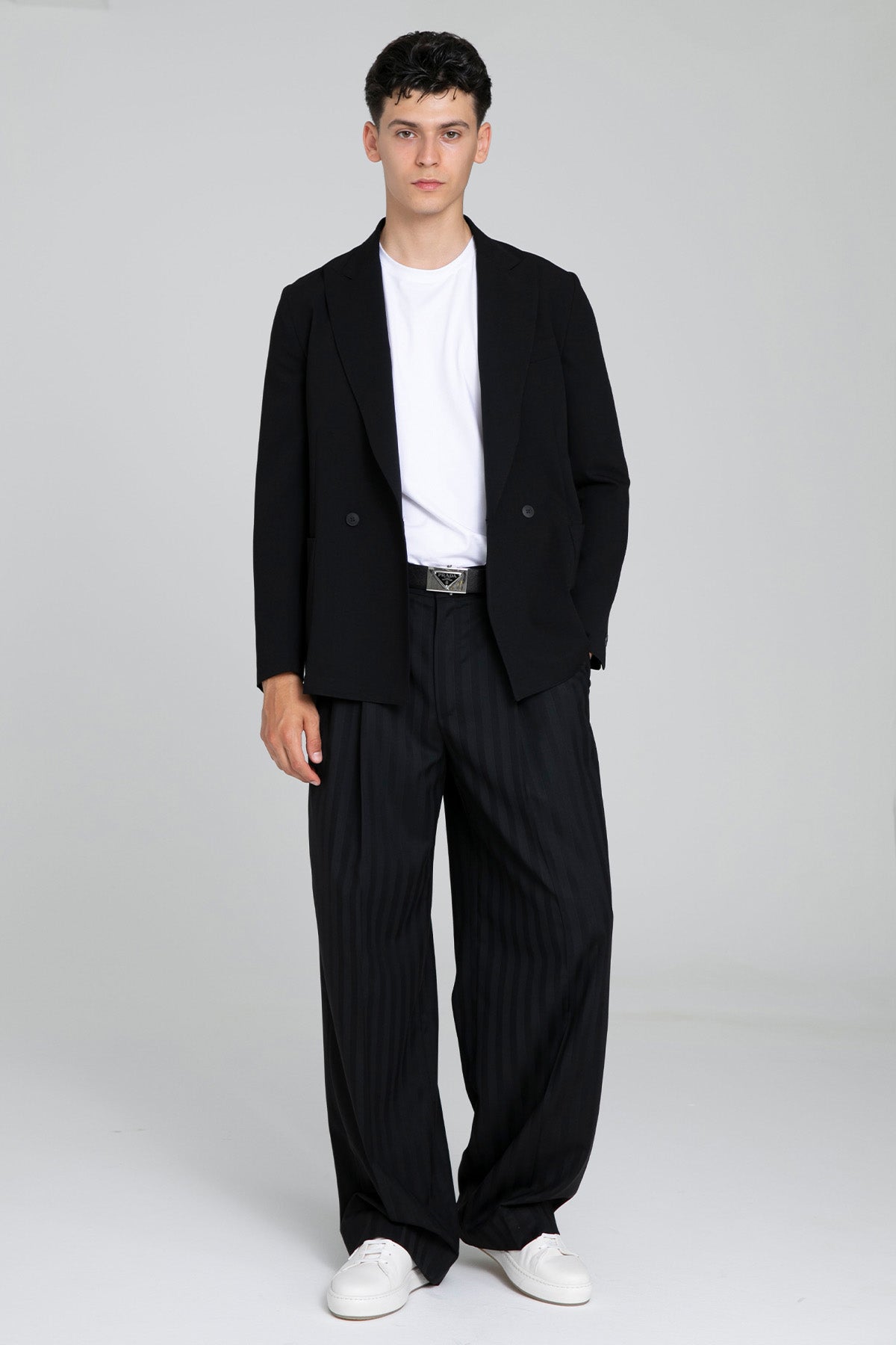 Tombolini Slim Fit Kruvaze Blazer Ceket-Ceket-Libas