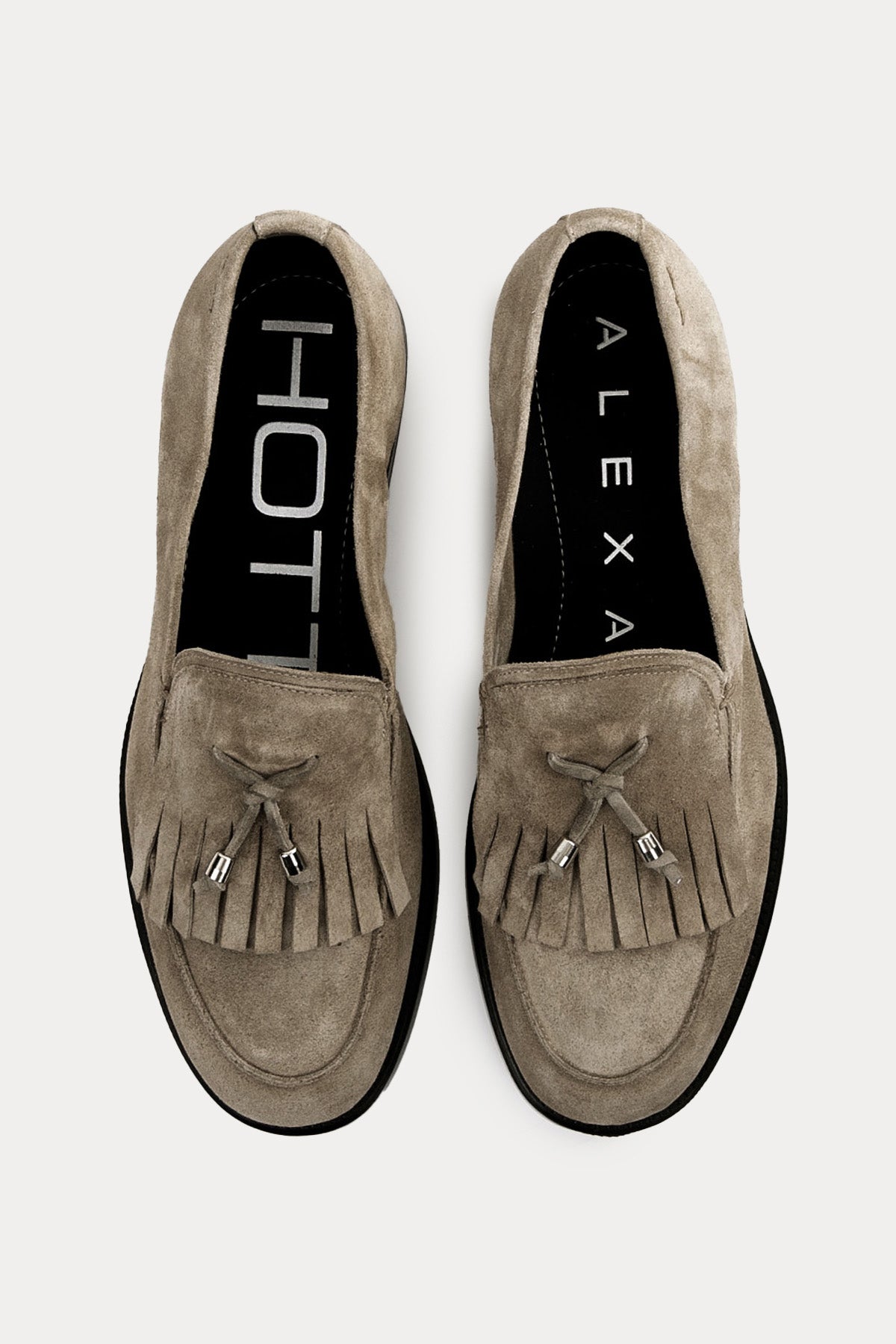 Alexander Hotto Püsküllü Süet Loafer Ayakkabı-Ayakkabı-Libas