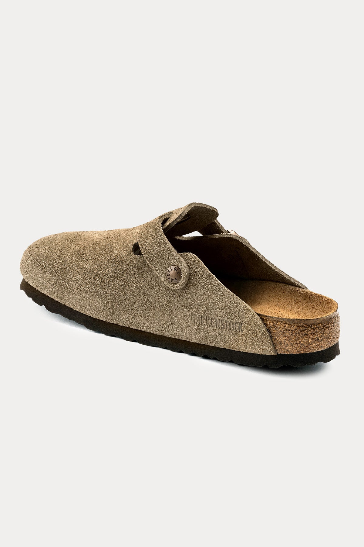 Birkenstock Boston Tek Tokalı Doğal Deri Terlik