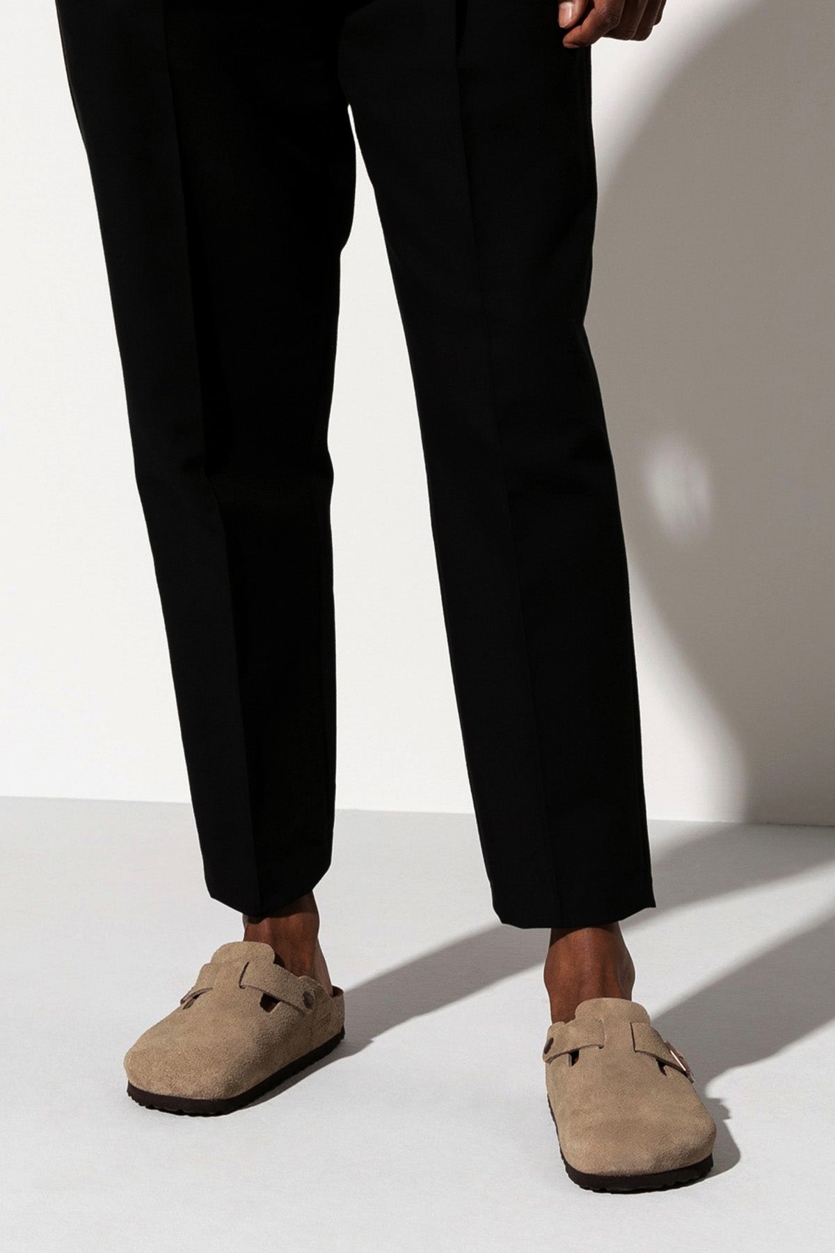 Birkenstock Boston Tek Tokalı Doğal Deri Terlik