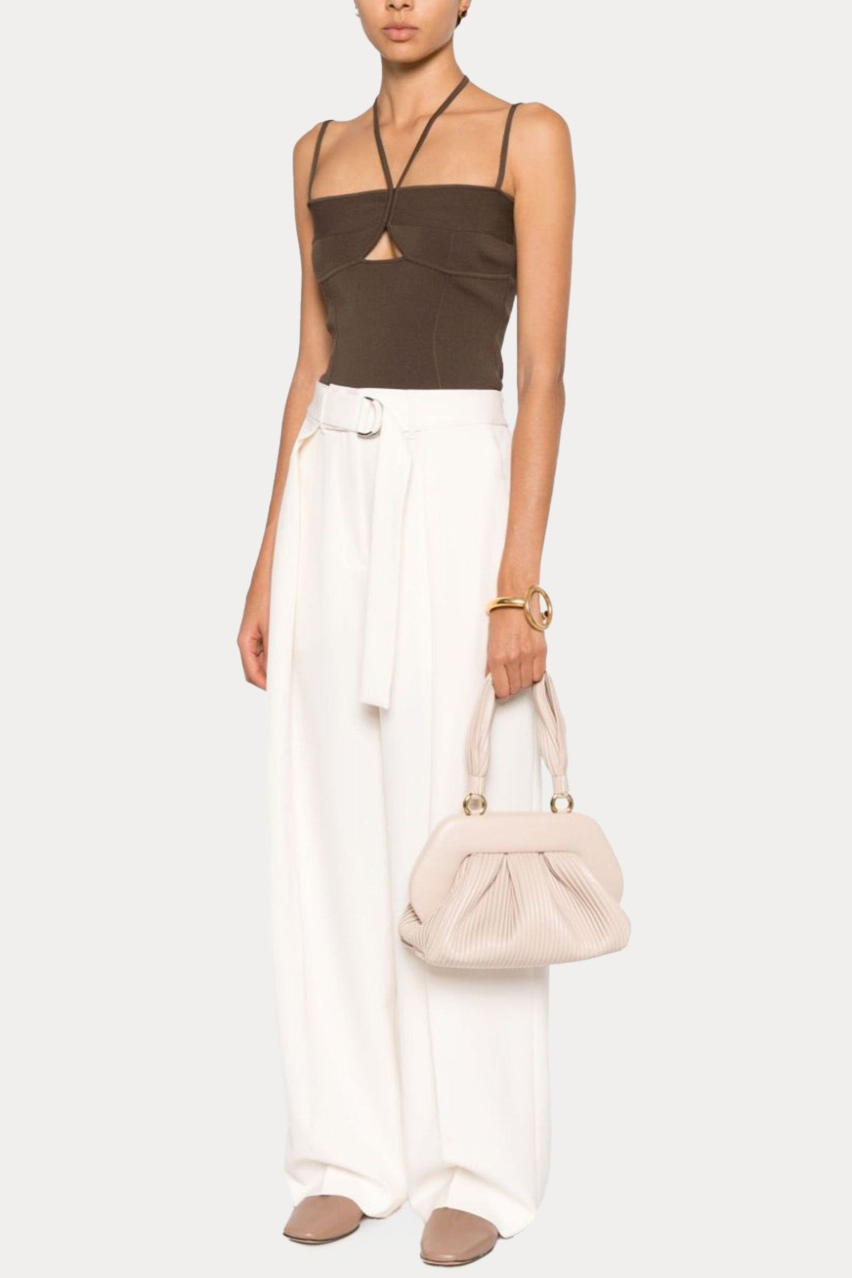 Themoire Omuz Çantası