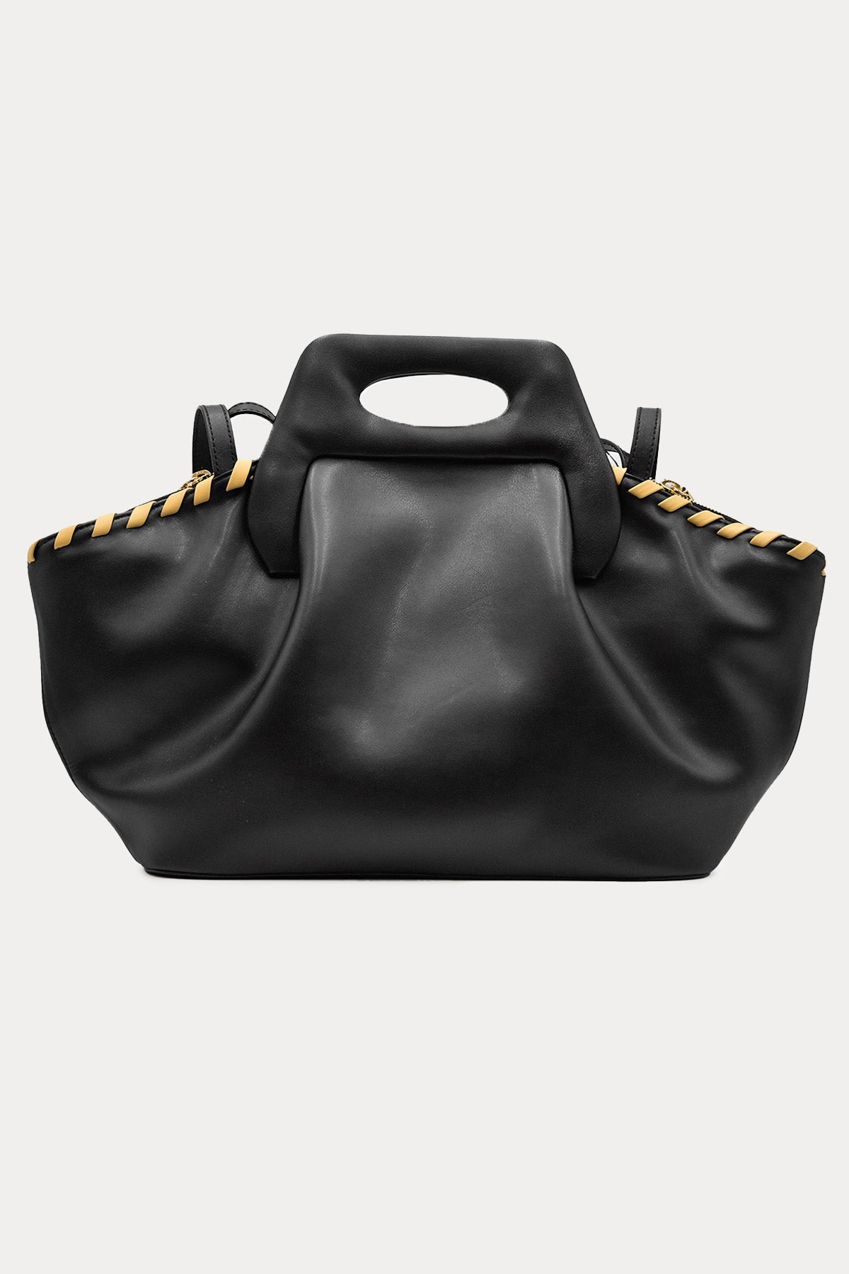 Themoire Örgü Detaylı Shopping Bag Çanta