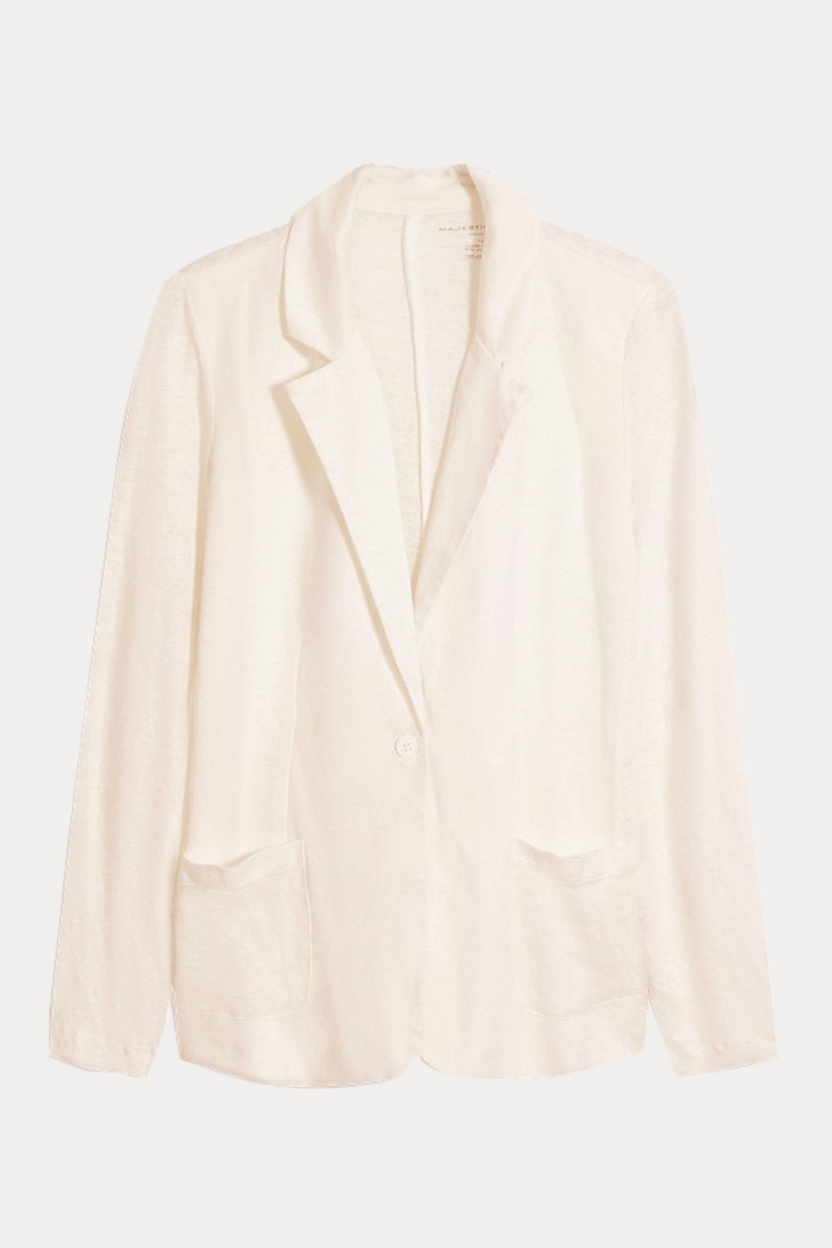 Majestic Streç İnce Örgü Blazer Ceket