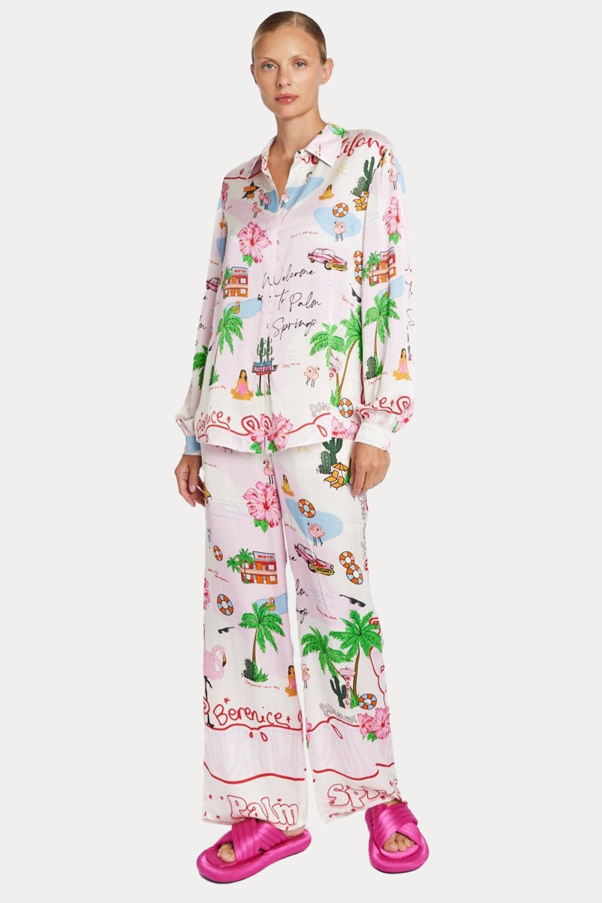 Berenice Calia Regular Fit Desenli Gömlek