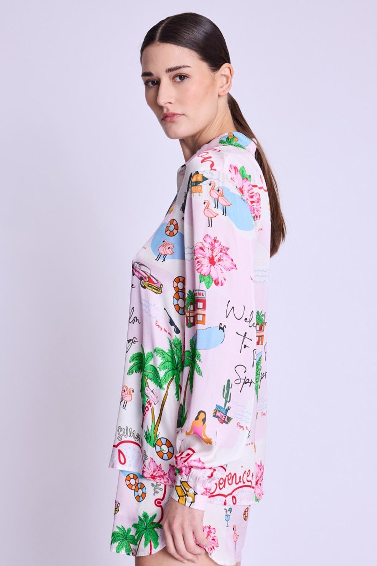 Berenice Calia Regular Fit Desenli Gömlek