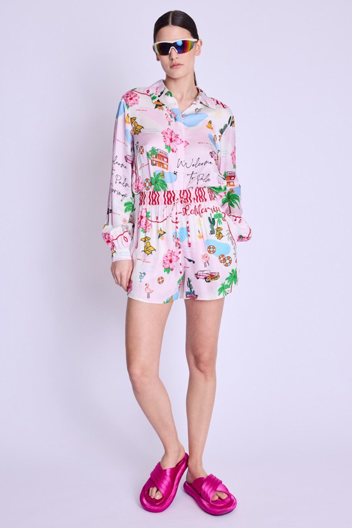 Berenice Calia Regular Fit Desenli Gömlek