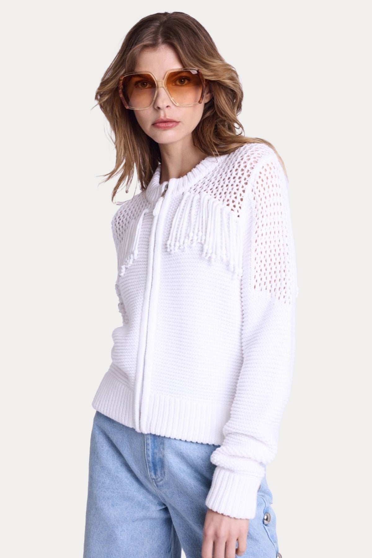 Berenice Glenda Örgü Triko Ceket