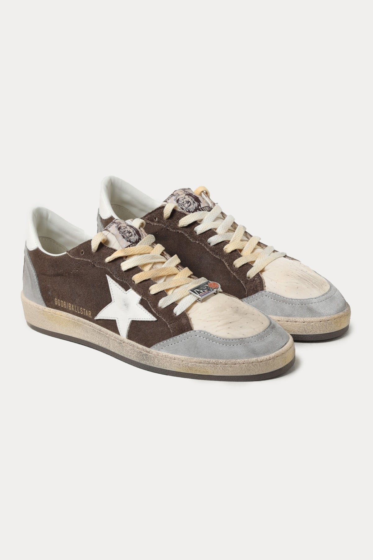 Golden Goose Ball-Star Süet Sneaker Ayakkabı-Ayakkabı-Libas