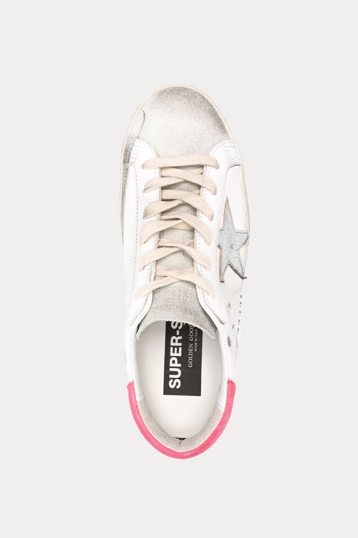 Golden Goose Super-Star Deri Sneaker Ayakkabı-Ayakkabı-Libas