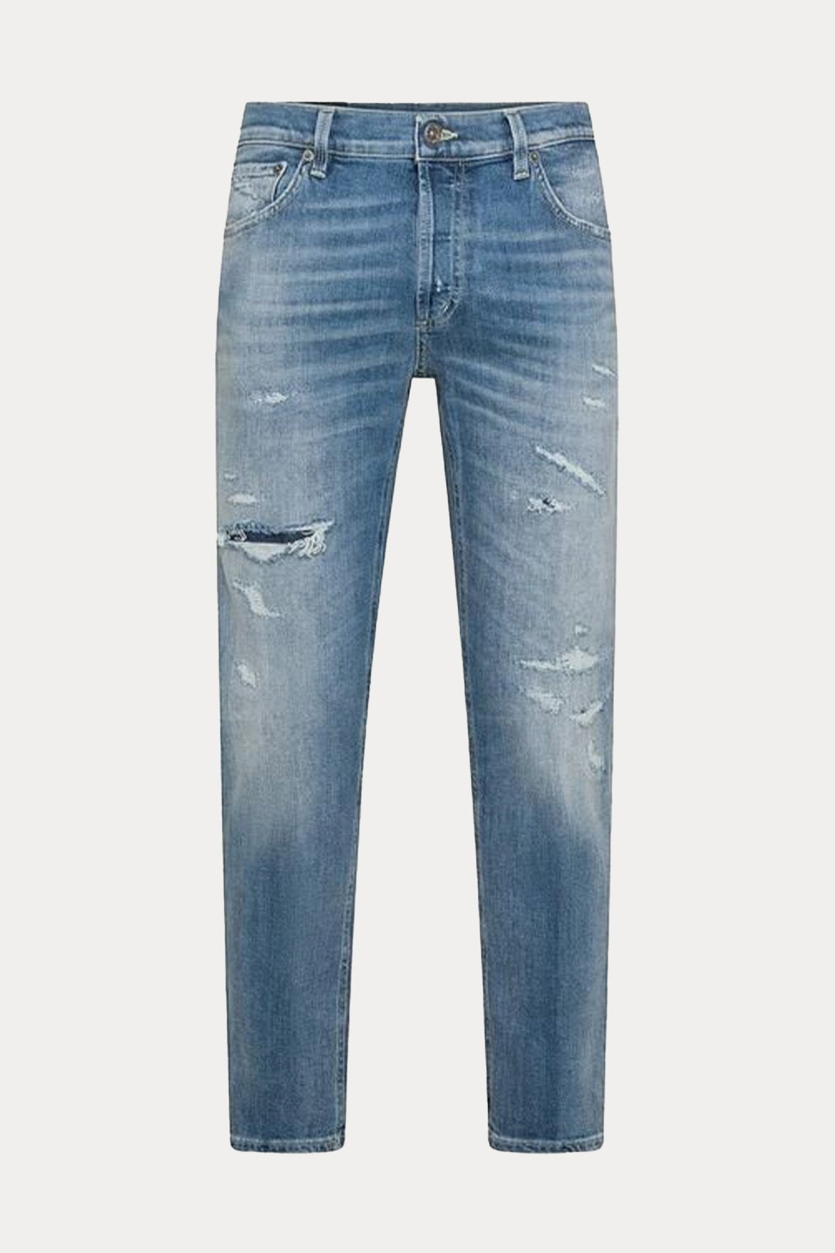 Dondup Brighton Carrot Fit Yıkamalı Jeans-Jeans-Libas