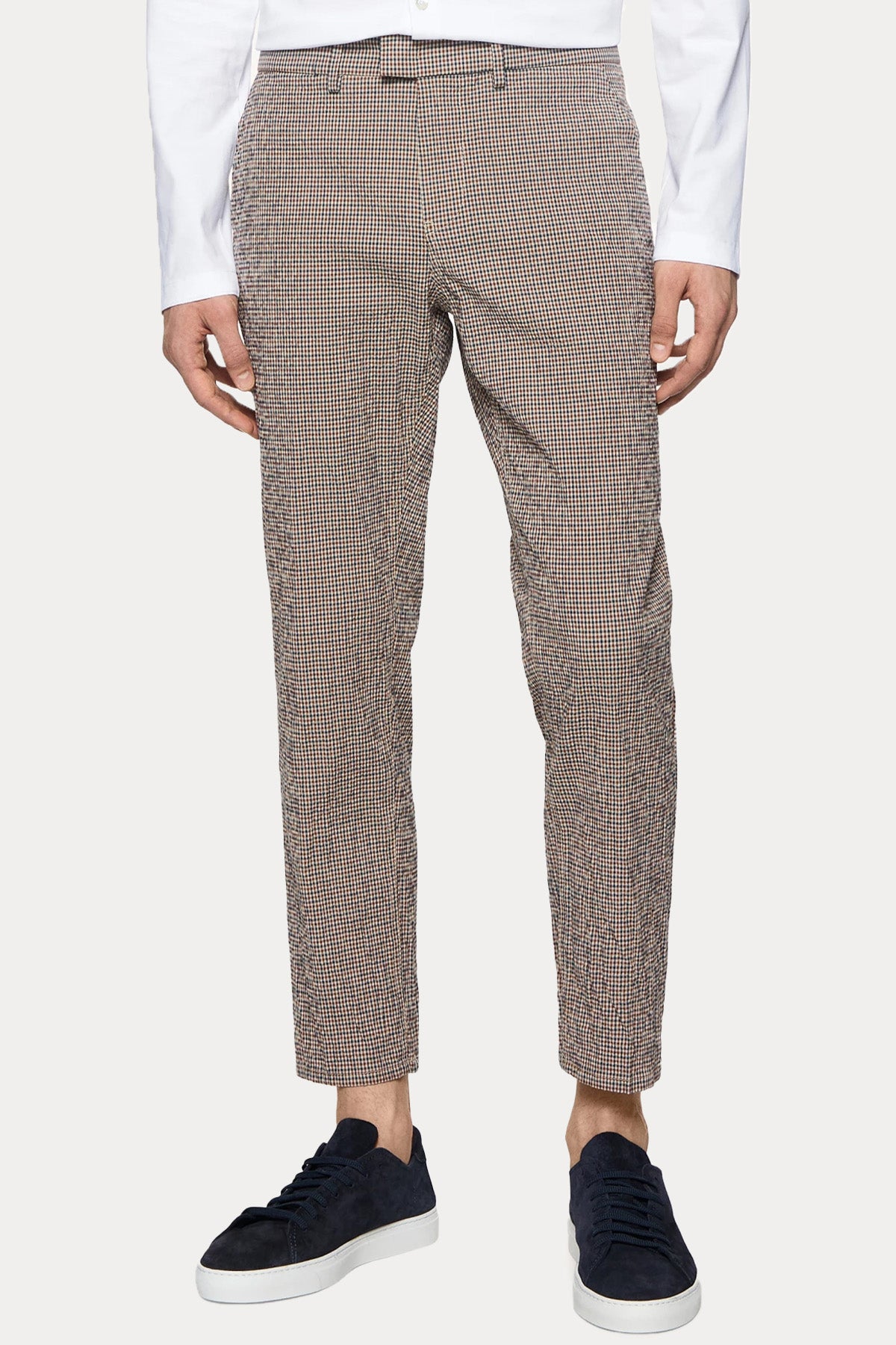 Dondup Pötikareli Gofre Kumaş Yandan Cepli Pantolon