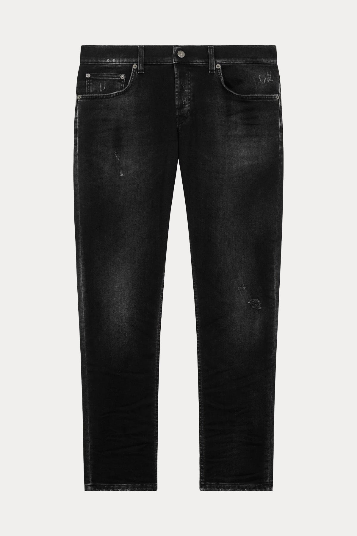 Dondup Mius Slim Fit Yıkamalı Streç Jeans-Jeans-Libas