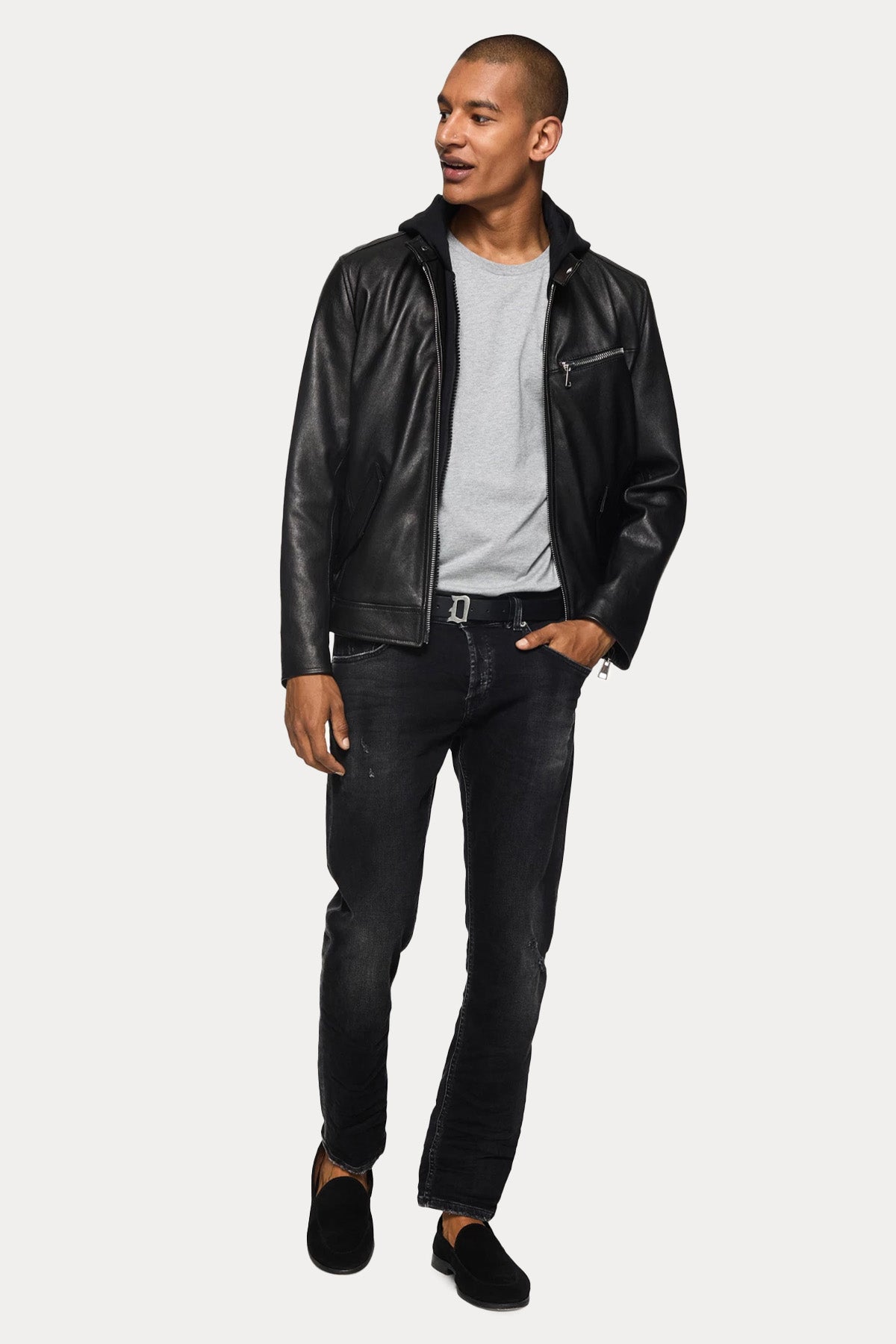 Dondup Mius Slim Fit Yıkamalı Streç Jeans-Jeans-Libas