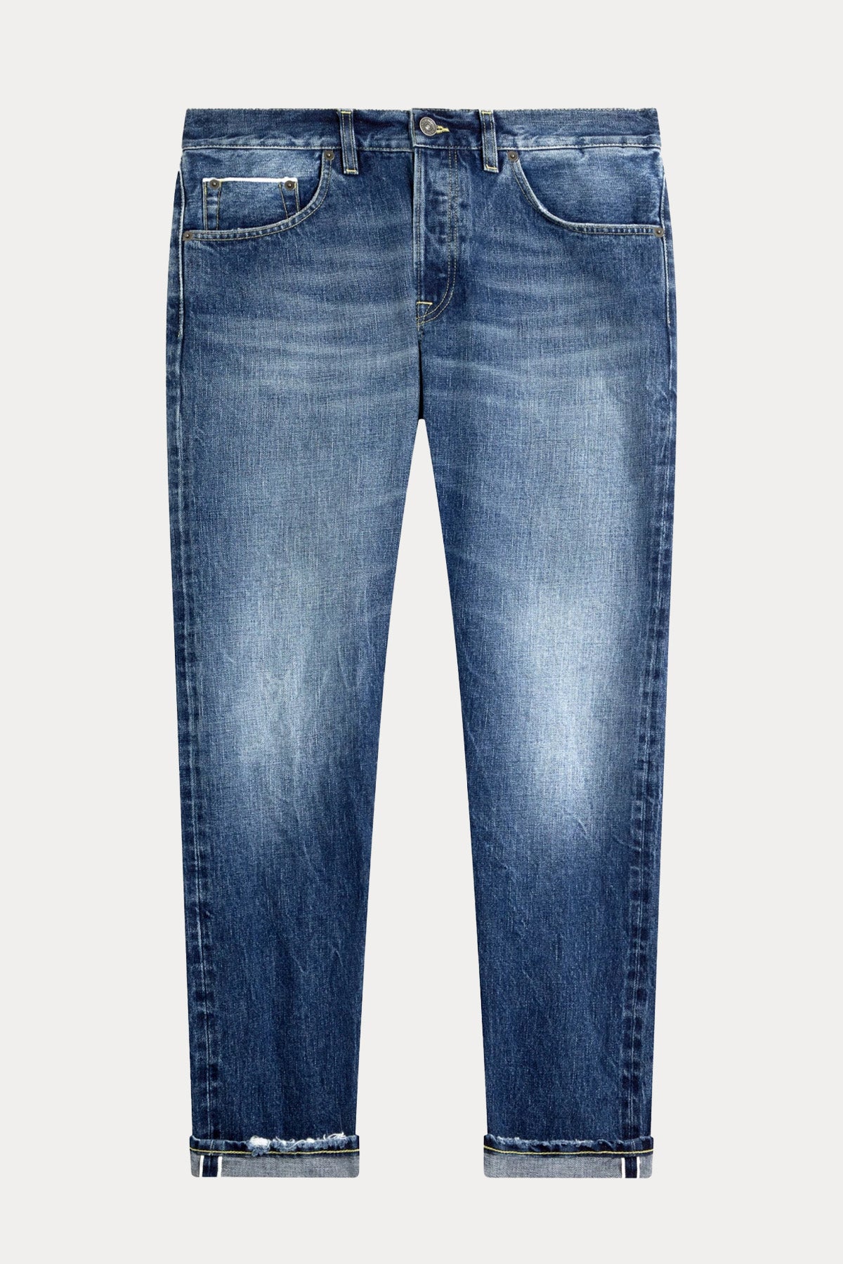 Dondup Icon Regular Fit Japanese Selvedge Jeans