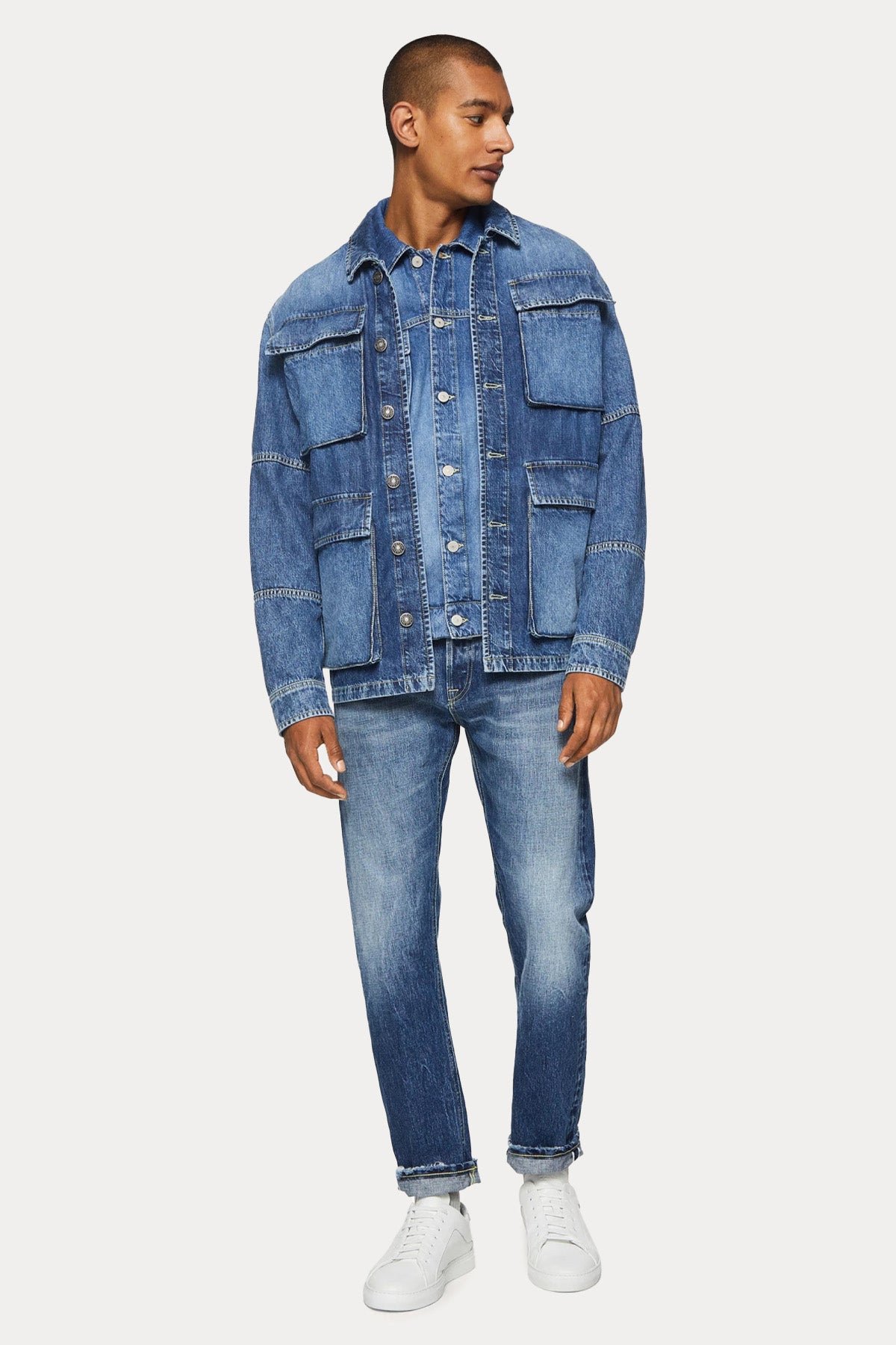 Dondup Icon Regular Fit Japanese Selvedge Jeans