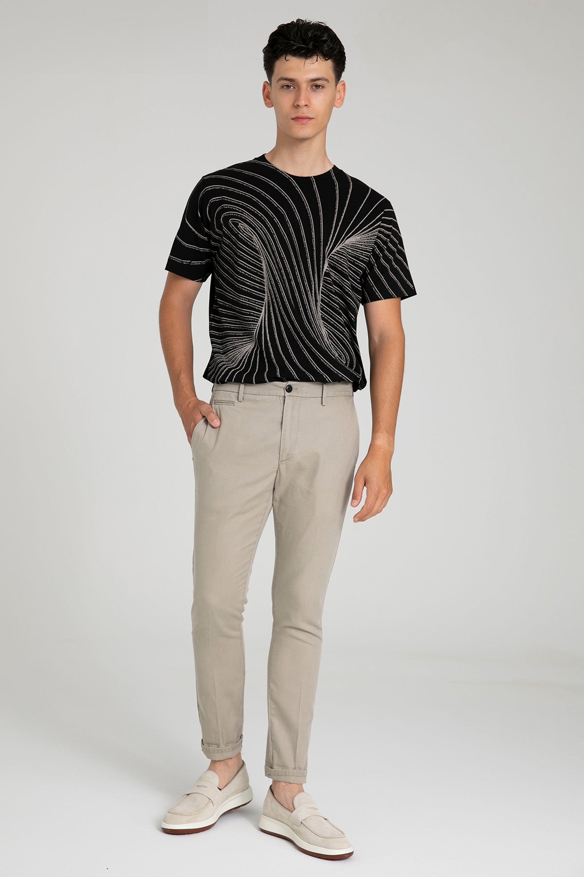Dondup Joe Carrot Fit Yandan Cepli Pantolon-Pantolon-Libas