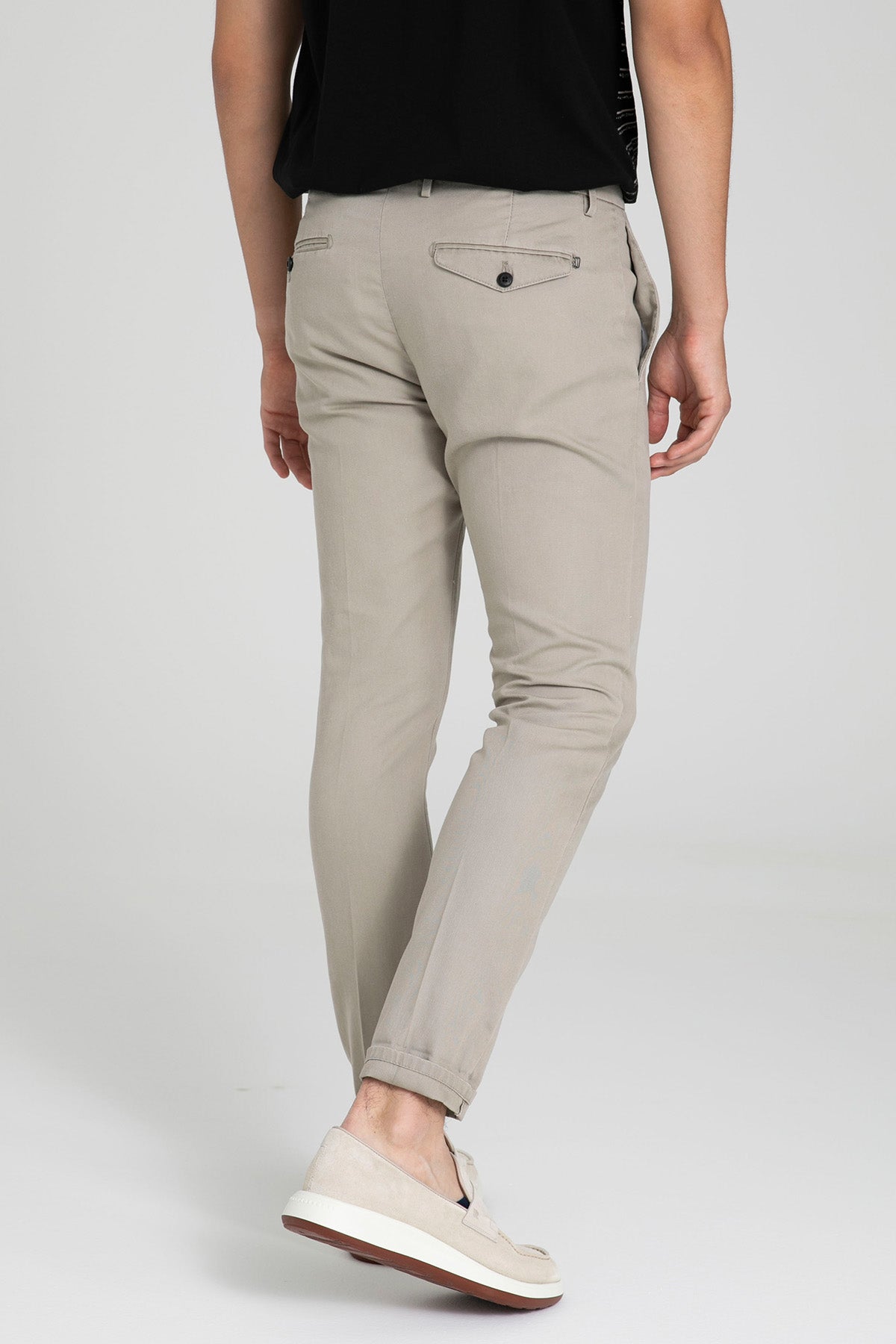 Dondup Joe Carrot Fit Yandan Cepli Pantolon-Pantolon-Libas