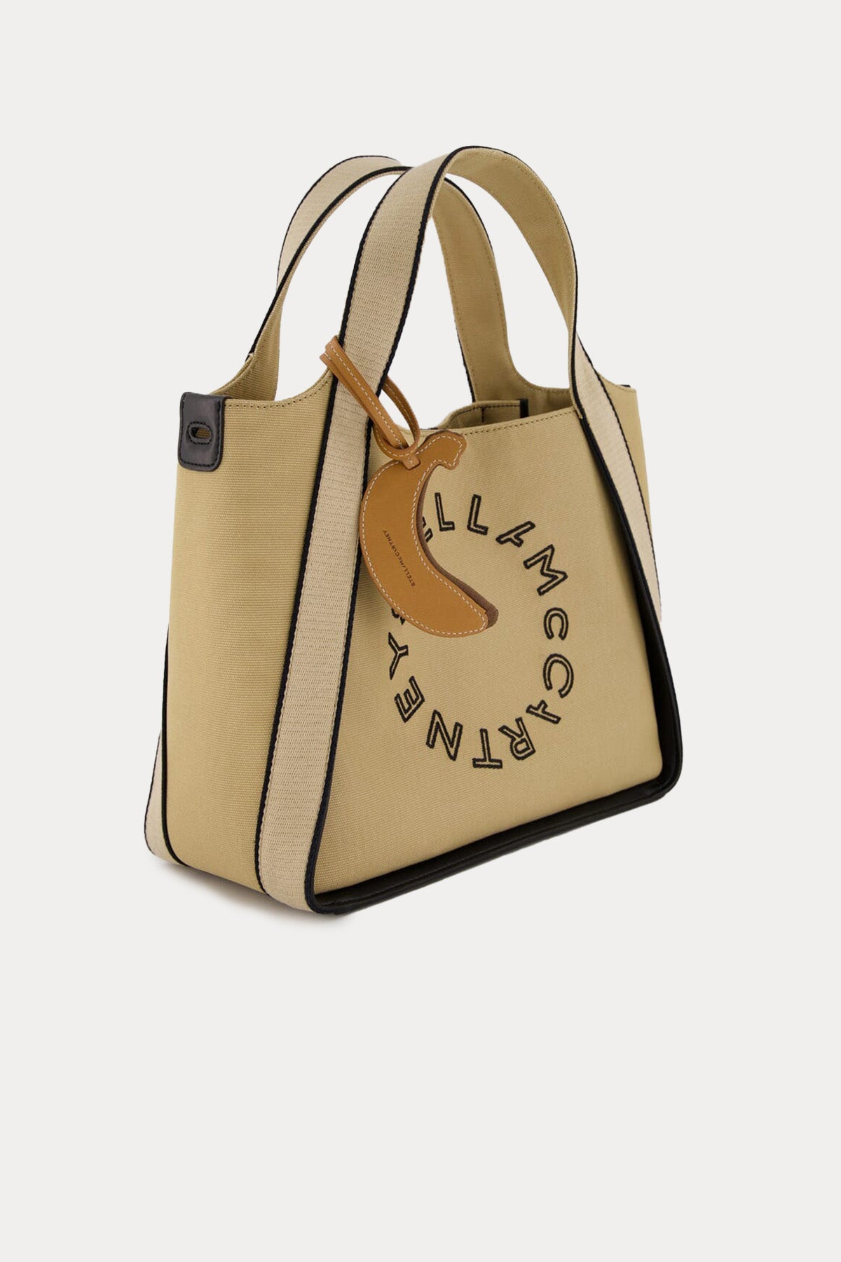 Stella Mccartney Bananatex Logolu Medium Kanvas Omuz Çantası