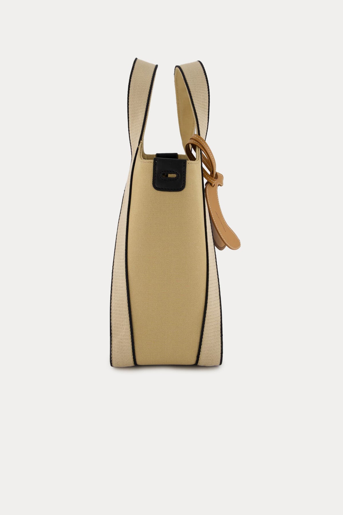 Stella Mccartney Bananatex Logolu Medium Kanvas Omuz Çantası