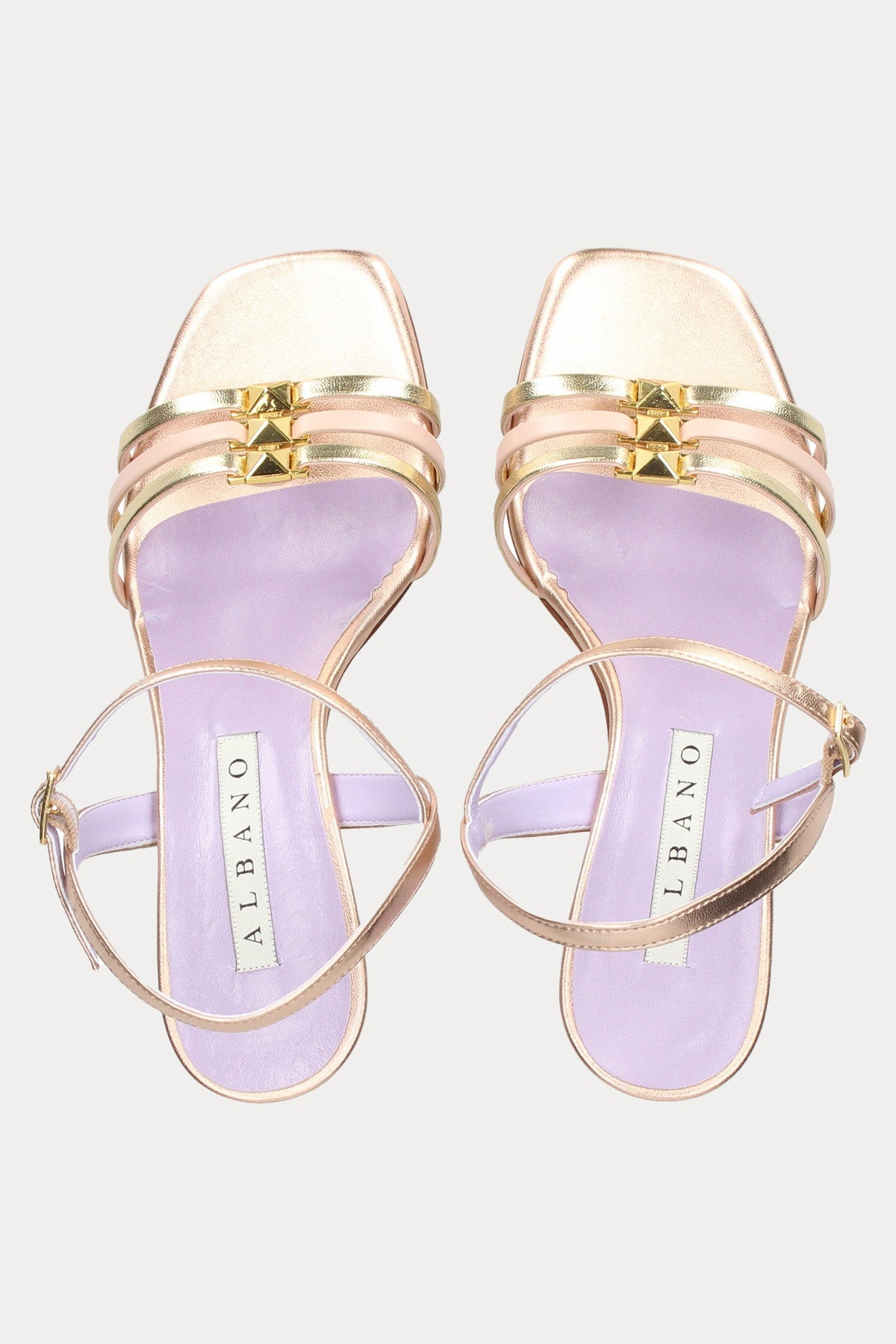 Albano Küt Burunlu Topuklu Deri Abiye Ayakkabı