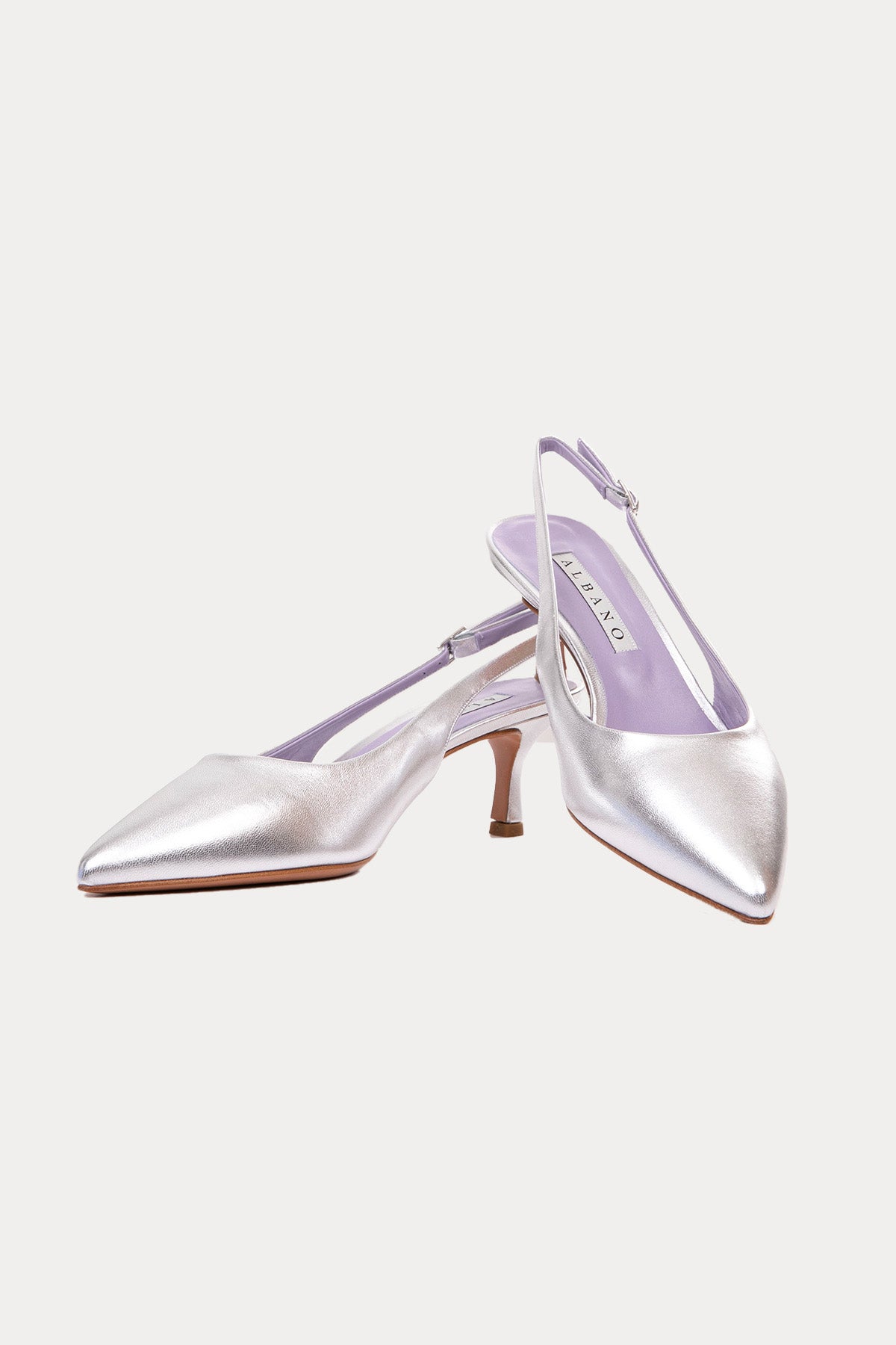 Albano Sivri Burunlu Rugan Deri Abiye Ayakkabı