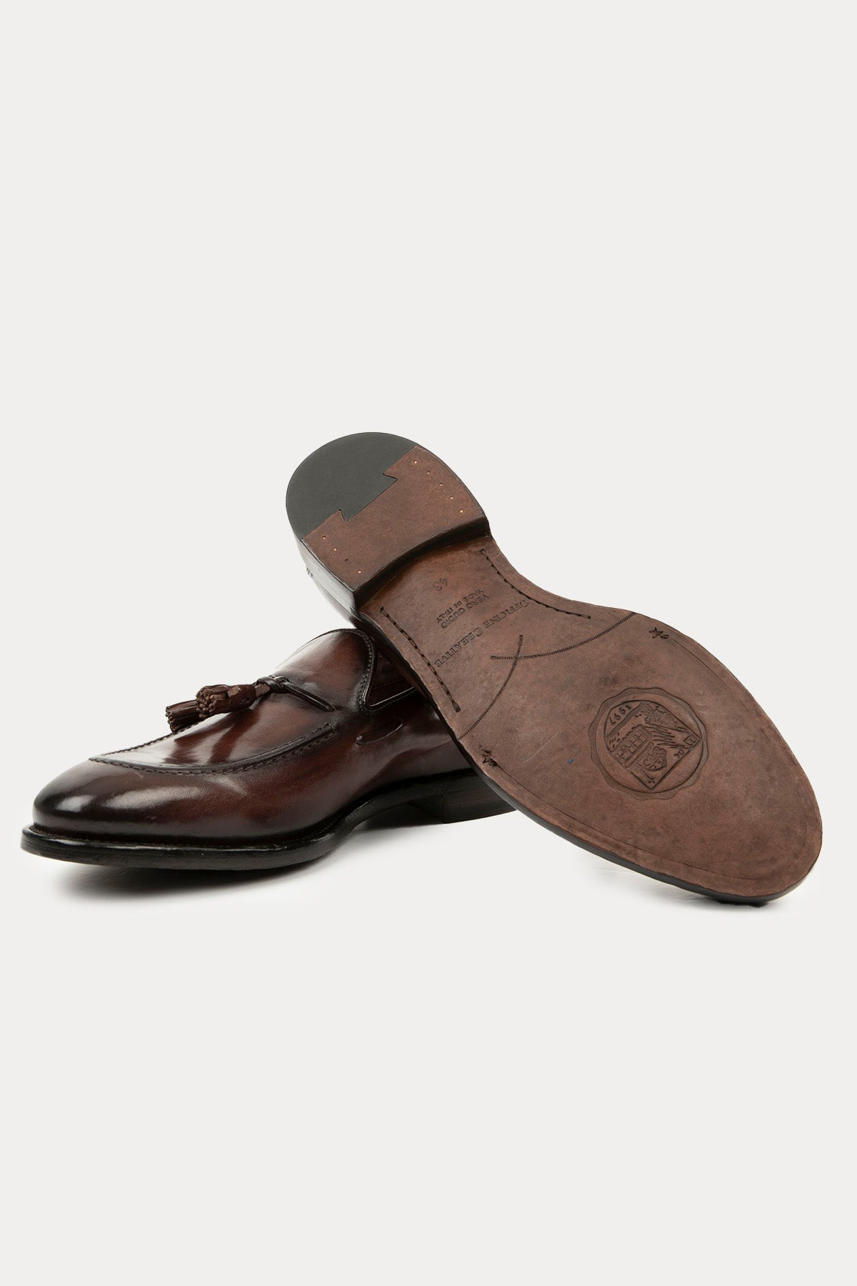 Officine Creative Tulane Püsküllü Deri Loafer Ayakkabı