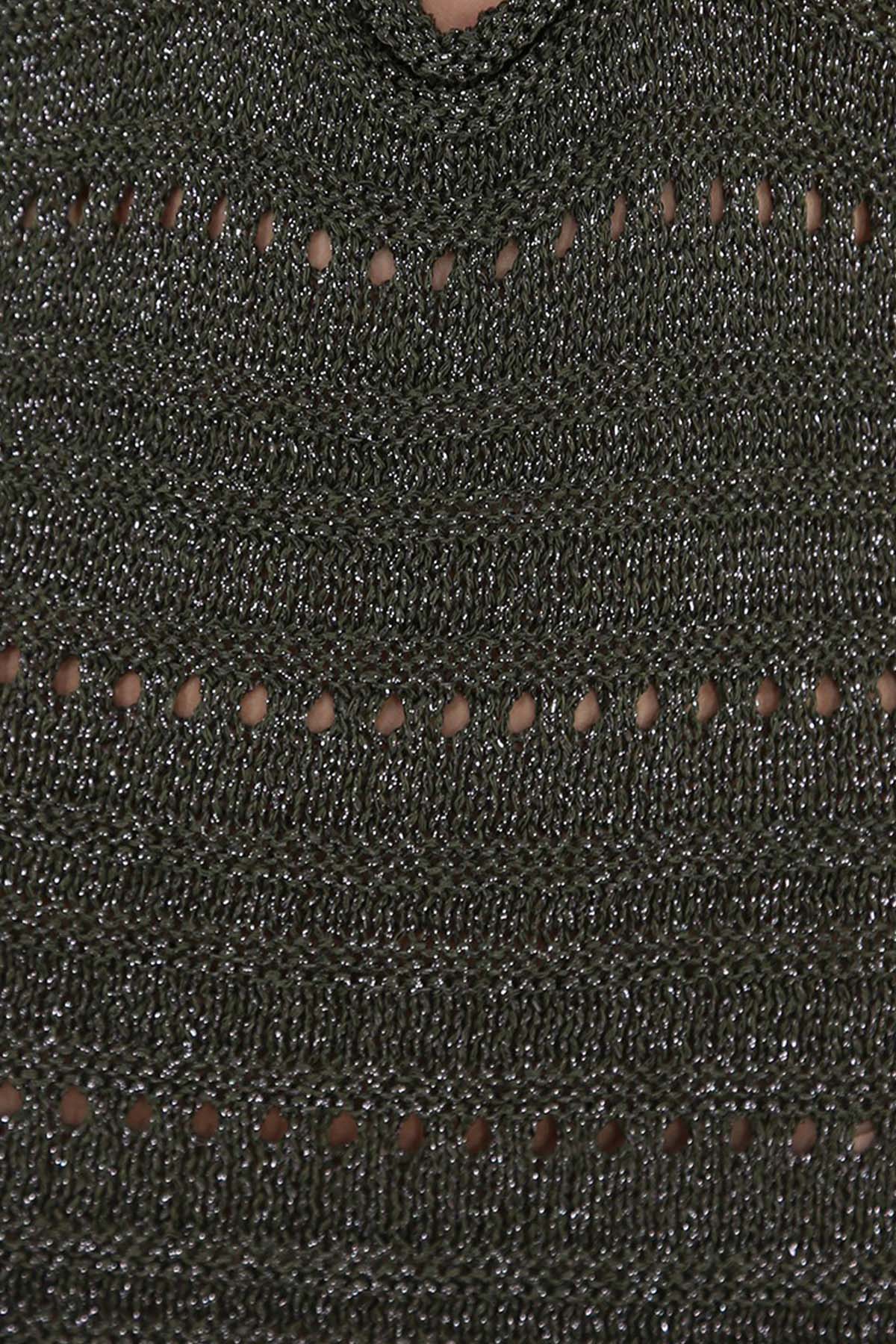 Pho Firenze Örgü Midi Elbise