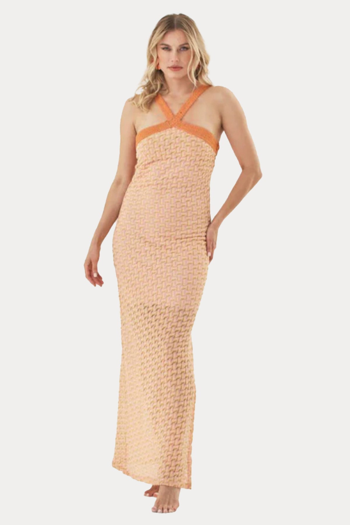 Pho Firenze Maxi Elbise-Elbise-Libas