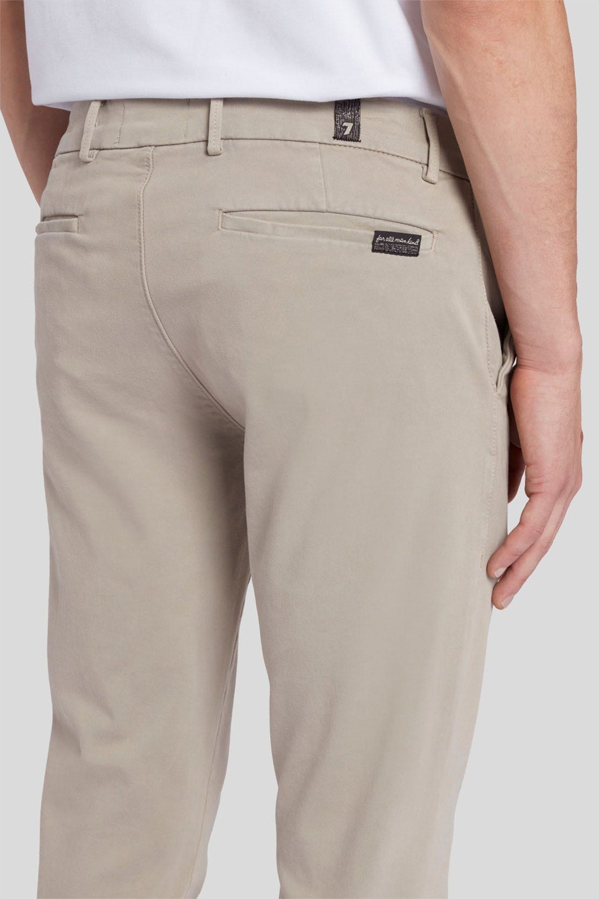 7 For All Mankind Slimmy Tapered Slim Fit Yandan Cepli Pantolon-Pantolon-Libas
