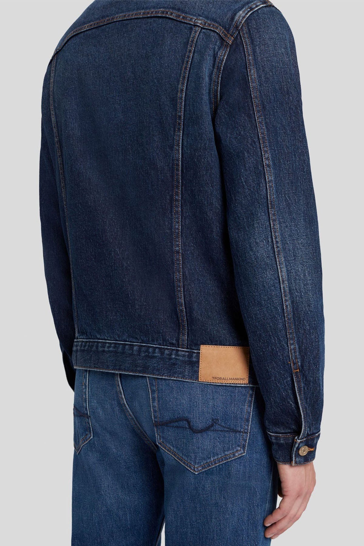 7 For All Mankind Cep Detaylı Denim Ceket