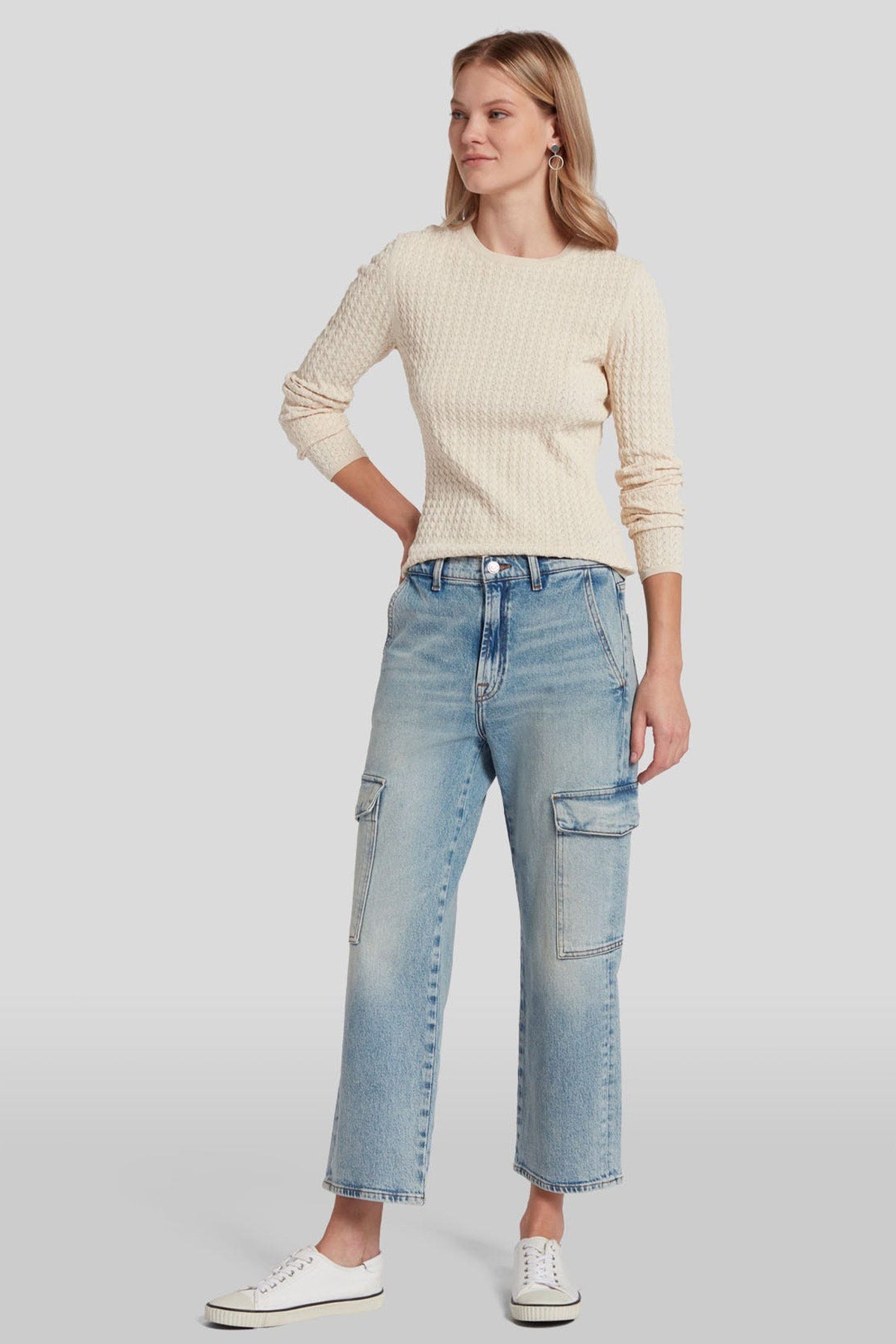 7 For All Mankind Logan Kargo Cepli Jeans