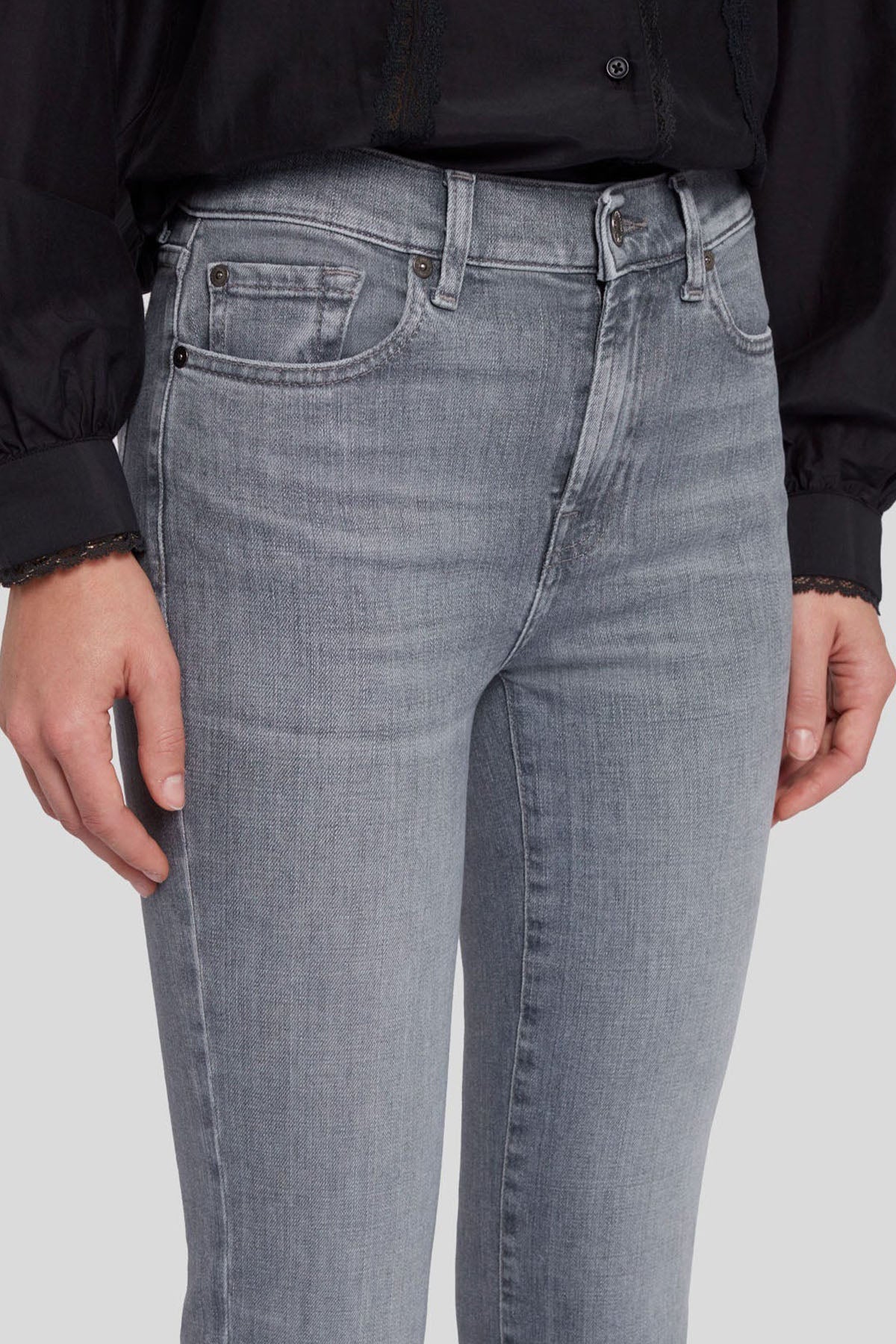 7 For All Mankind The Straight Crop Slim Fit Jeans-Jeans-Libas