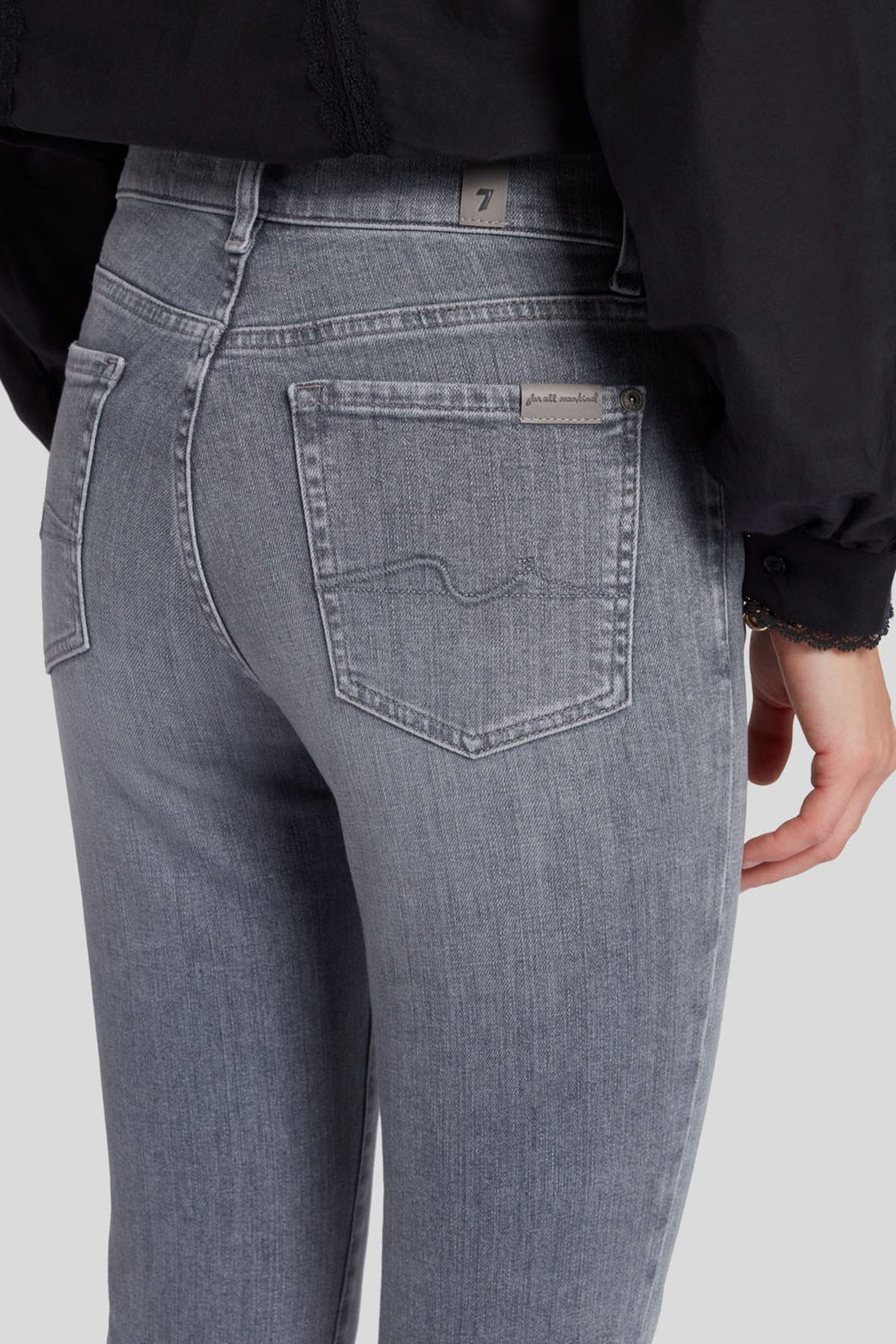 7 For All Mankind The Straight Crop Slim Fit Jeans-Jeans-Libas