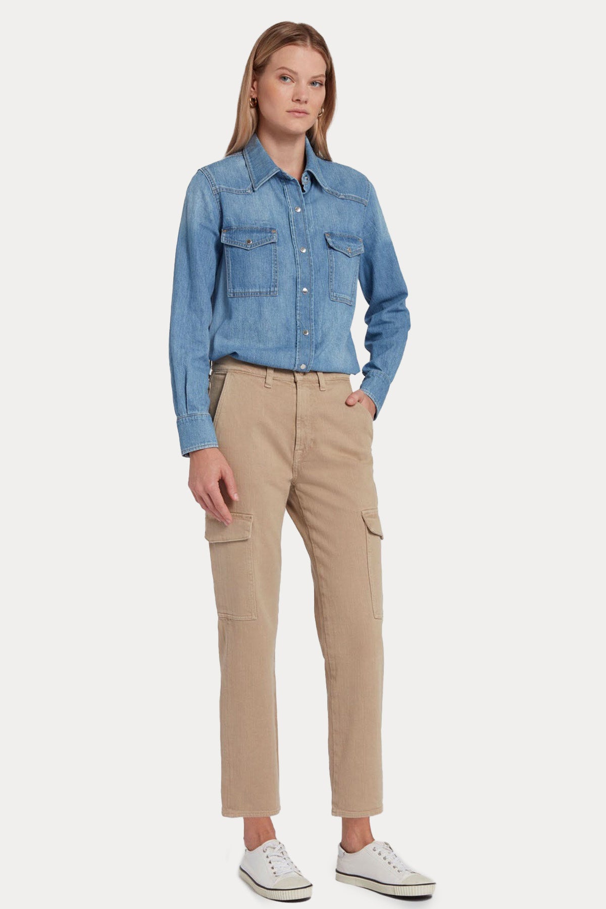 7 For All Mankind Kargo Cepli Pantolon